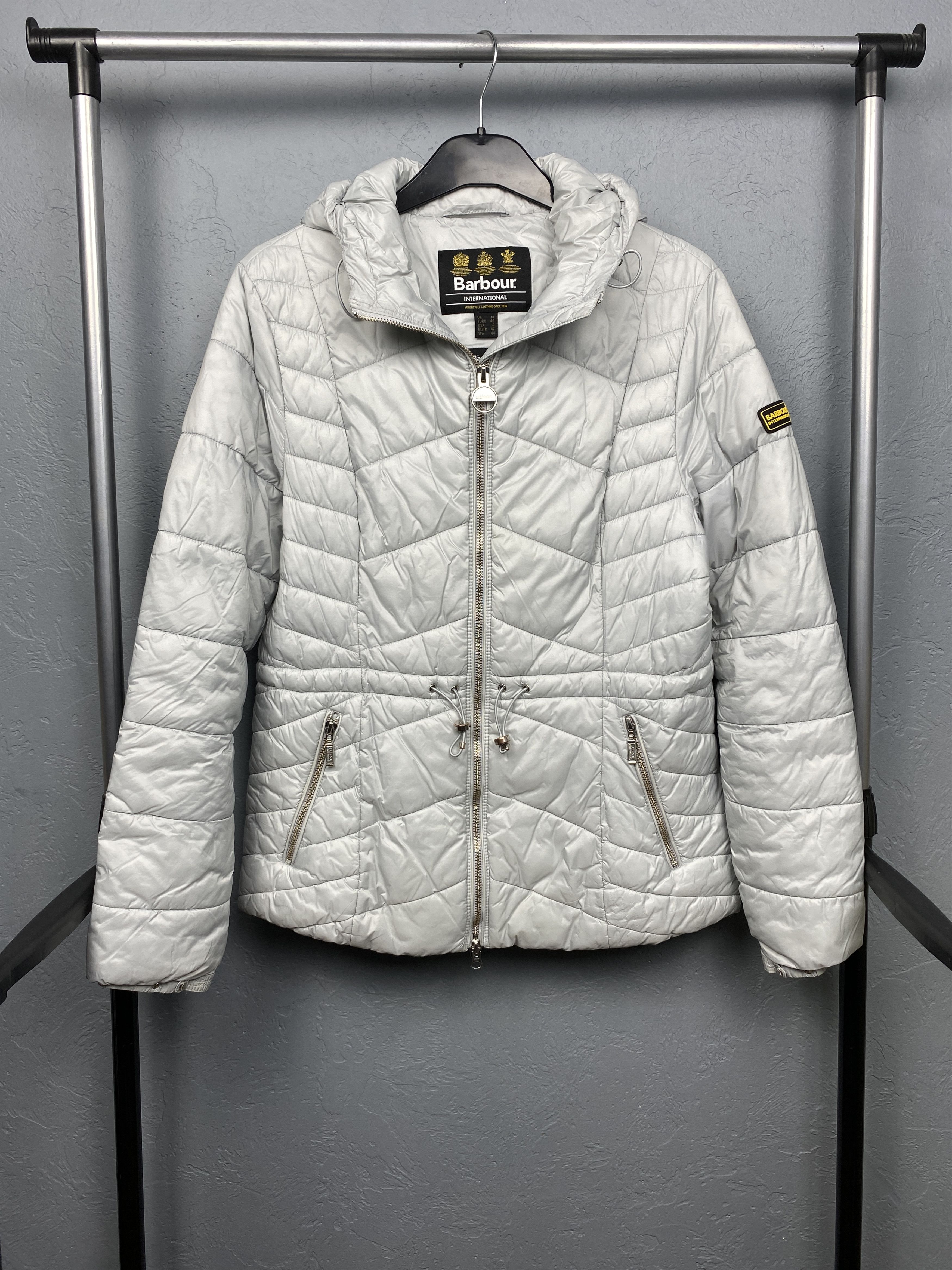 Barbour International Womens Ace Quilted Puffer Jacket