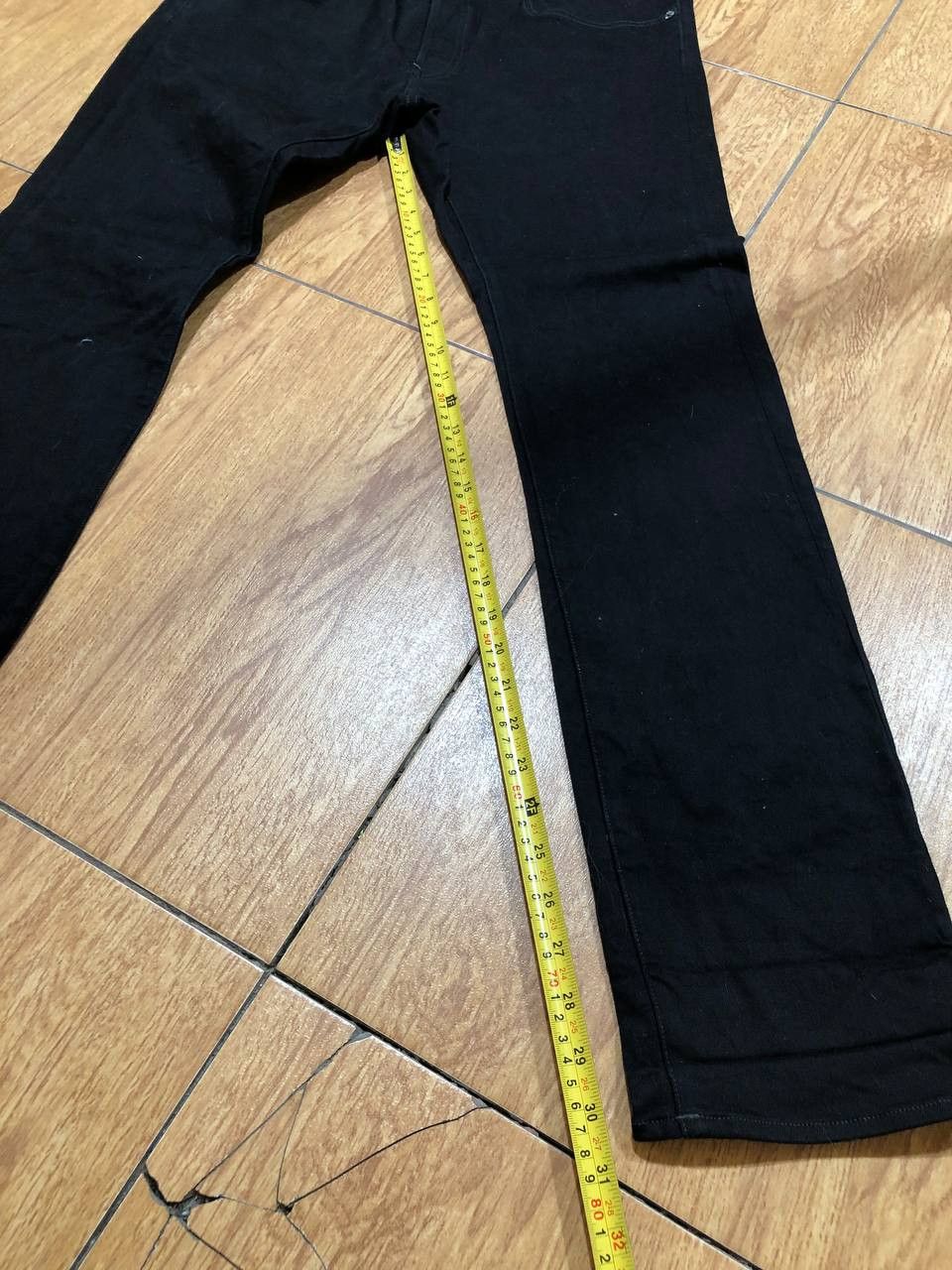 G-Star G-STAR 3301 Super Slim Jeans Stretch Button Fly Denim Black Size US 38 / EU 54 - 6 Thumbnail