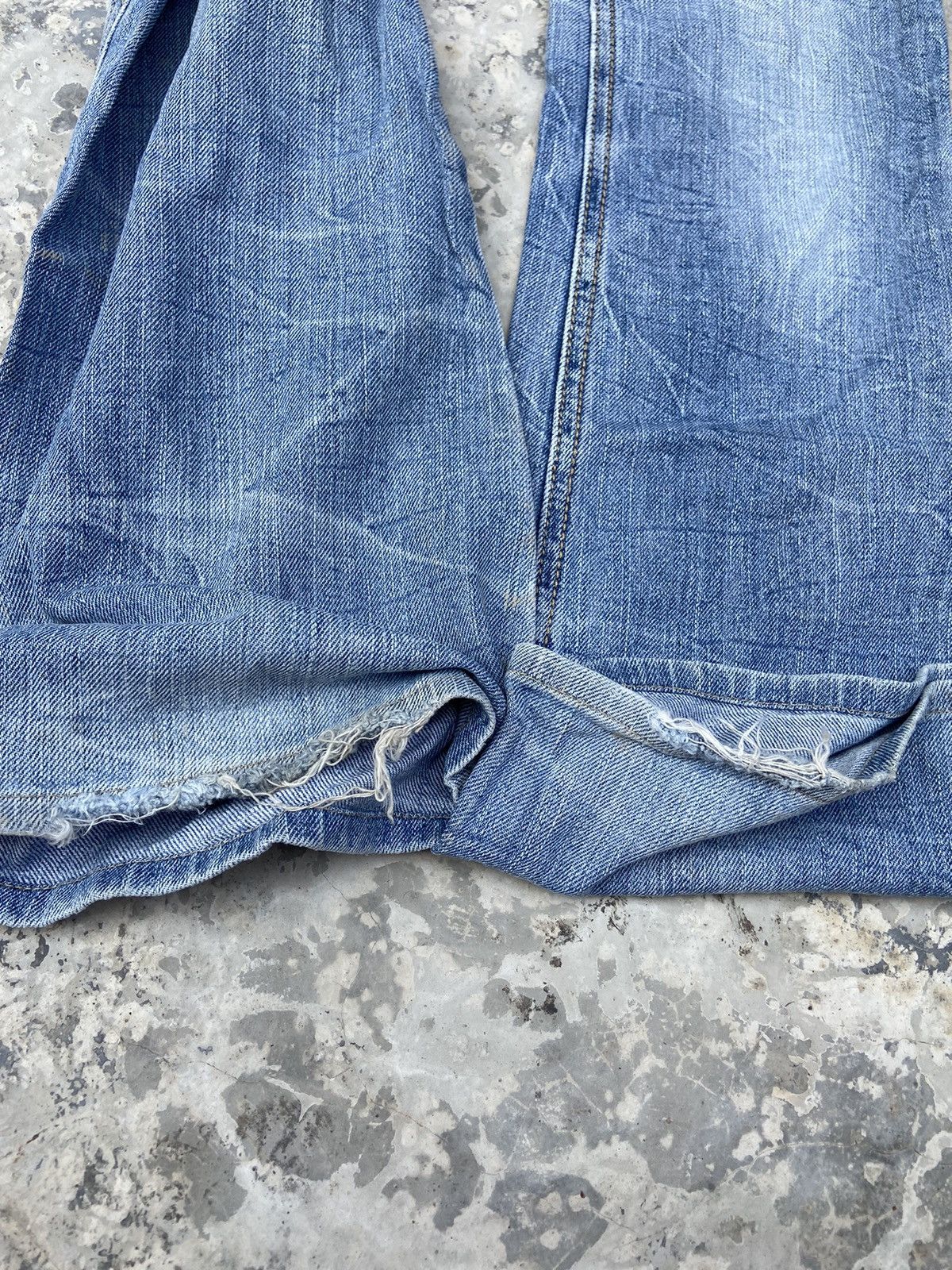 Beauty Beast × Hysteric Glamour × Vintage Vintage Y2K denim flare japanese double pocket Size 27" / US 4 / IT 40 - 12 Thumbnail