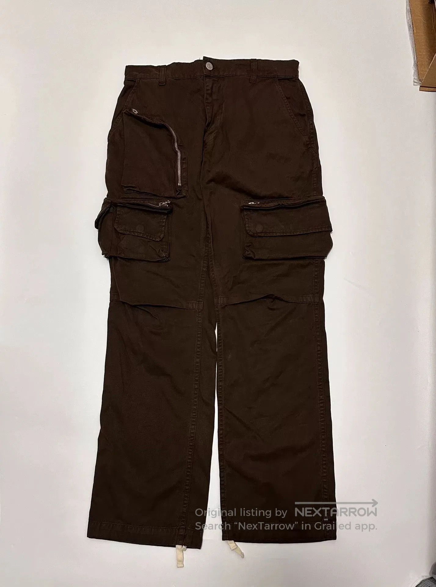 Cherry LA brown cargo pants made in usa. Size US 28 / EU 44 - 1 Thumbnail