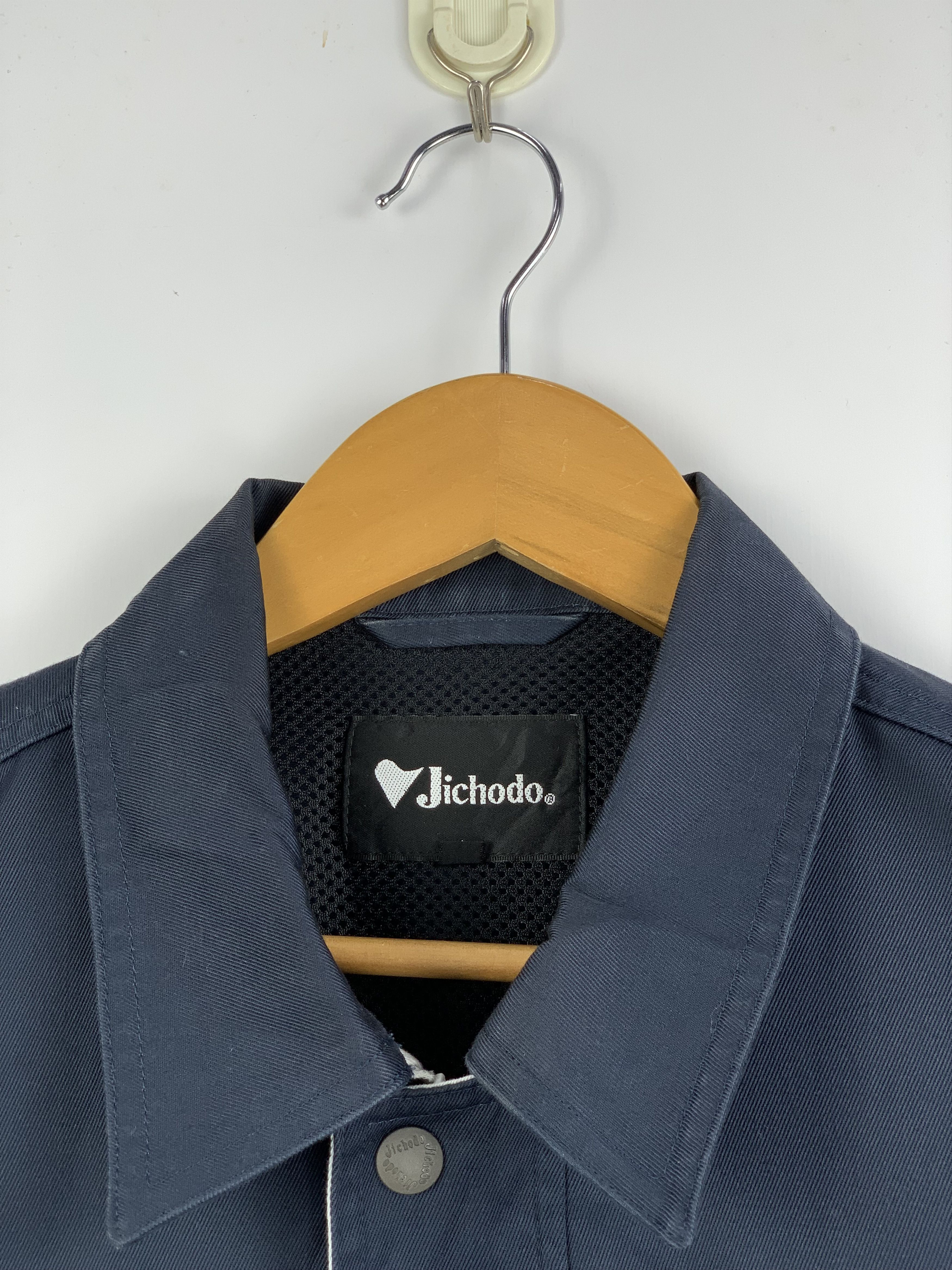 Japanese Brand Vintage Japanese Jichodo Brand Worker Denim Jacket Size US M / EU 48-50 / 2 - 3 Thumbnail