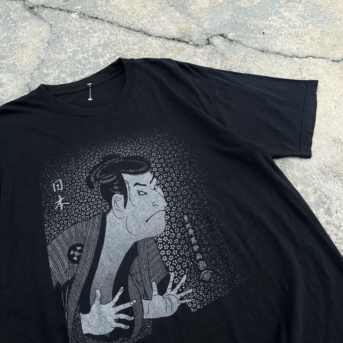 Japanese Brand Vintage 90s Japanese Art By Tōshūsai Sharaku Ukiyo-E Kabuki Size US L / EU 52-54 / 3 - 2 Thumbnail
