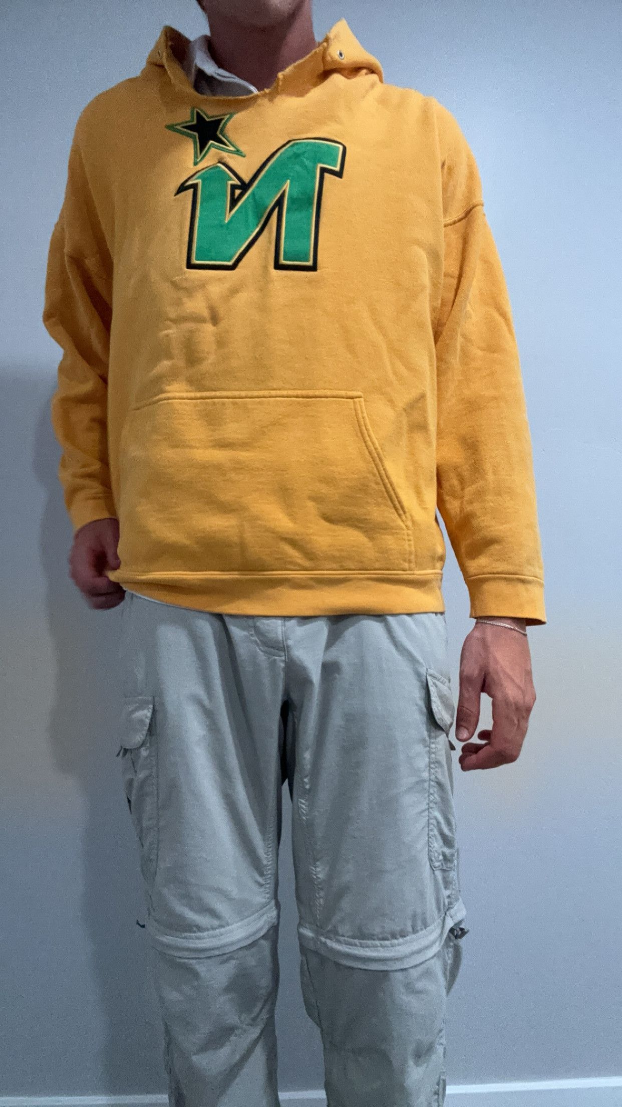 Vintage Vintage North Stars Hoodie Size US XL / EU 56 / 4 - 4 Thumbnail