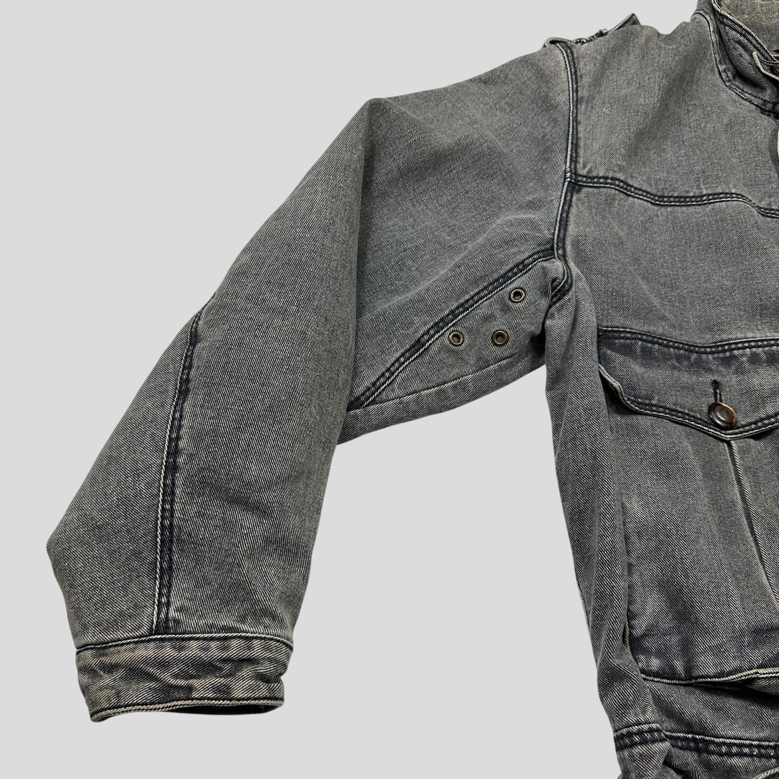 Armani Armani Jeans 1991 Blanket Line Heavy Cotton Work Jacket L/XL Size US XL / EU 56 / 4 - 11 Thumbnail