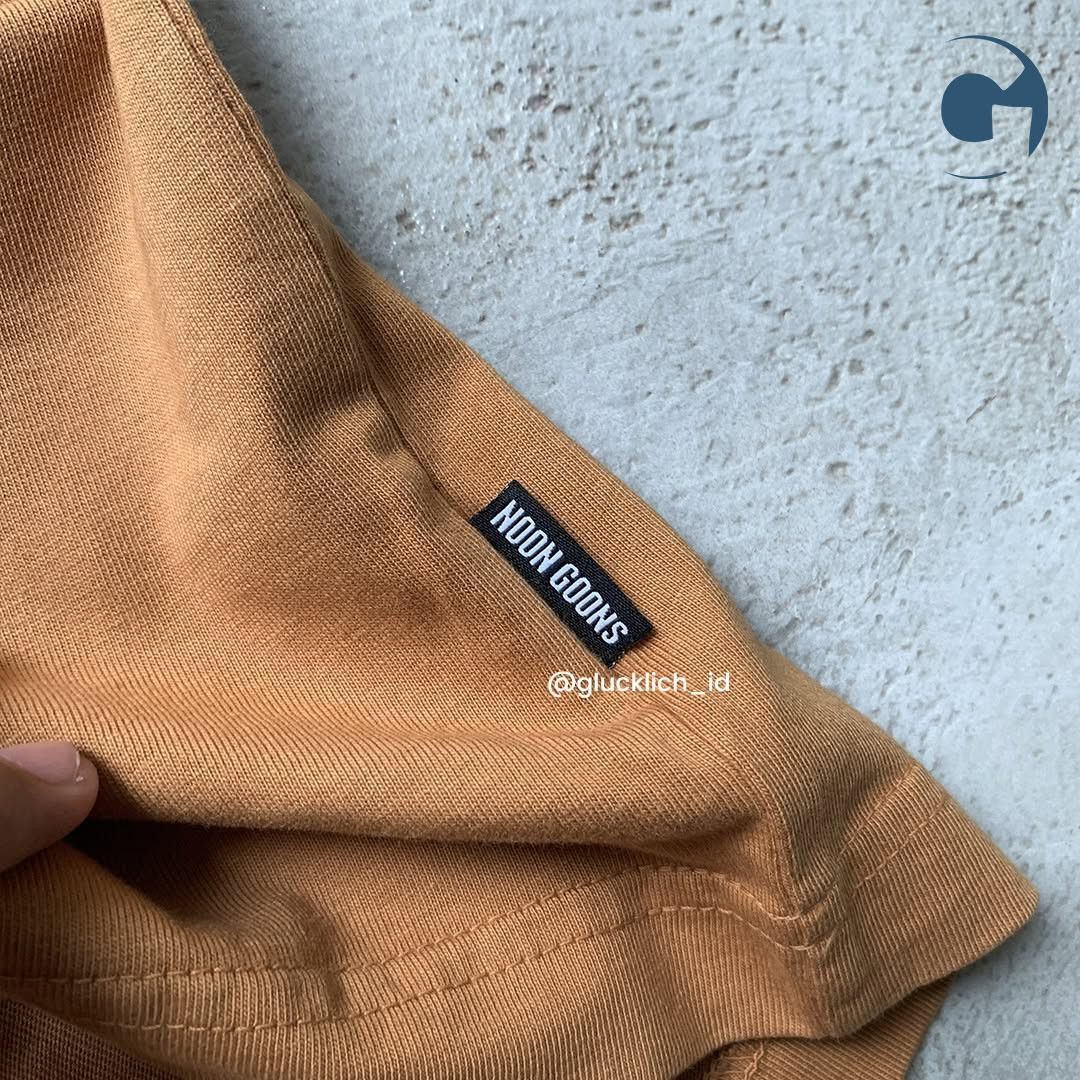 Noon Goons Noon Goons, Mechanic Cotton Graphic Tee in Caramel Brown Size US S / EU 44-46 / 1 - 4 Thumbnail