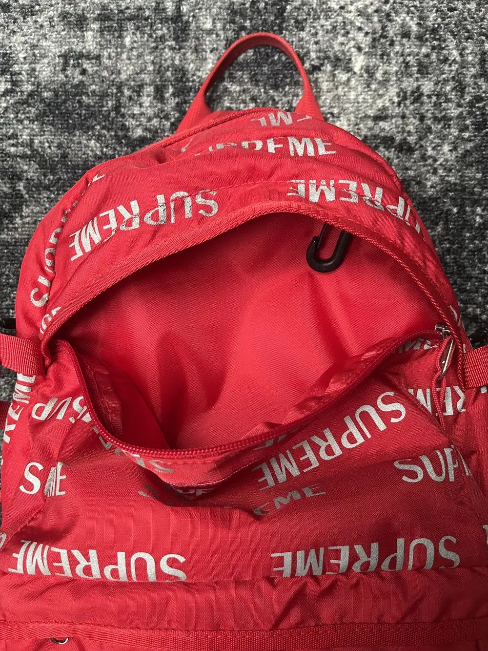 Supreme supreme FW16 3M reflective backpack red Size ONE SIZE - 4 Thumbnail