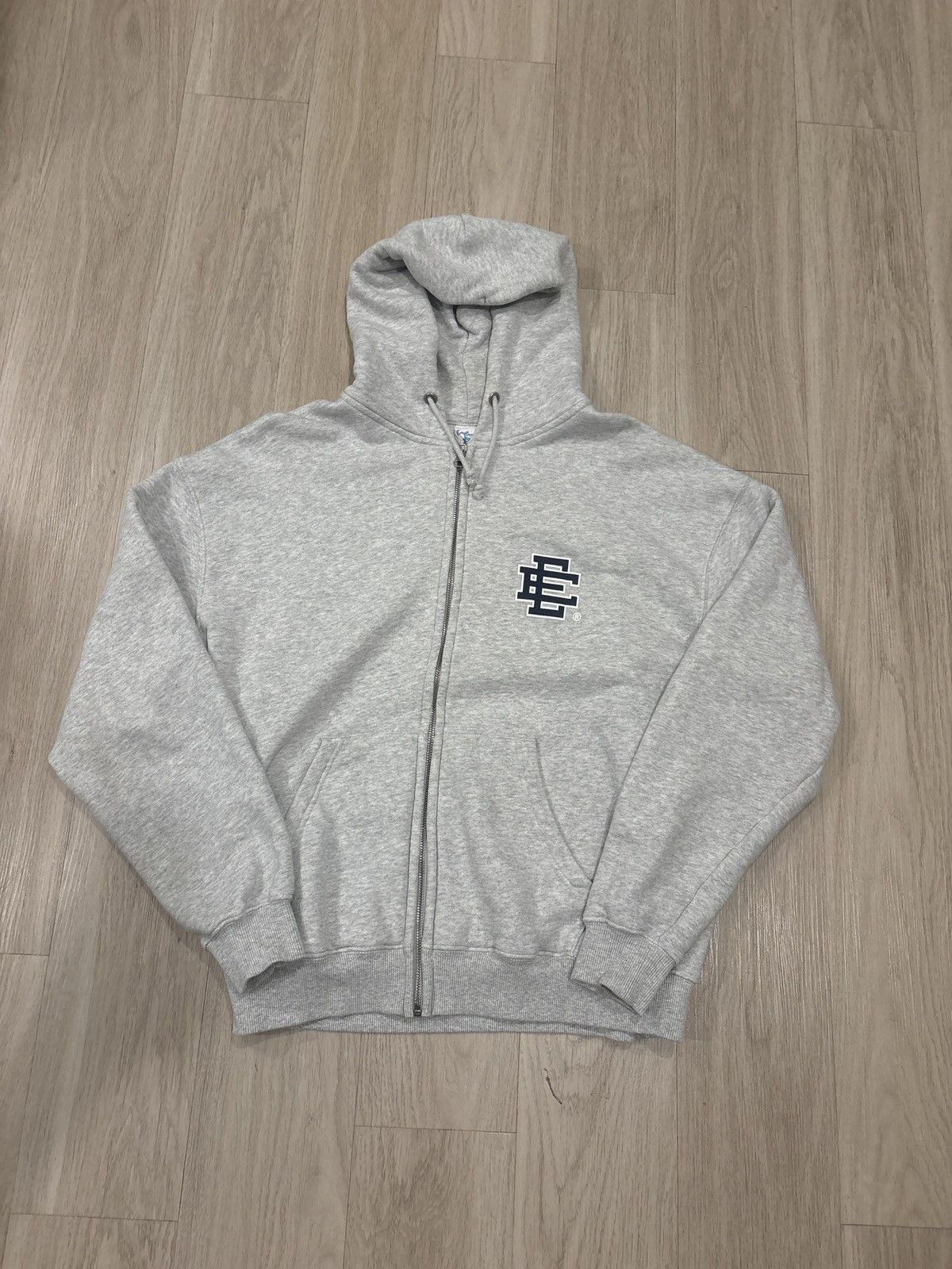 Eric Emanuel Eric Emanuel Gray Zip-up Hoodie Size US M / EU 48-50 / 2 - 1 Thumbnail