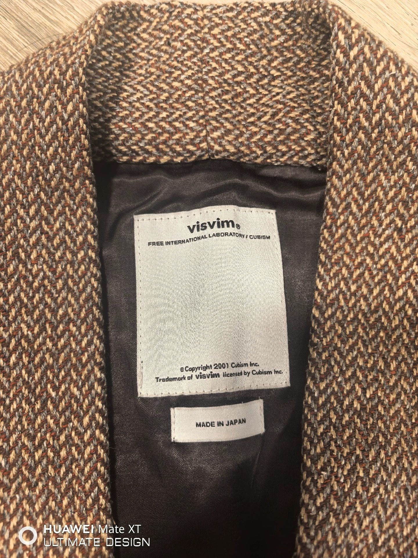 Visvim Visvim 17AW Yukata Coat Herringbone Natural Dye Size US M / EU 48-50 / 2 - 4 Thumbnail