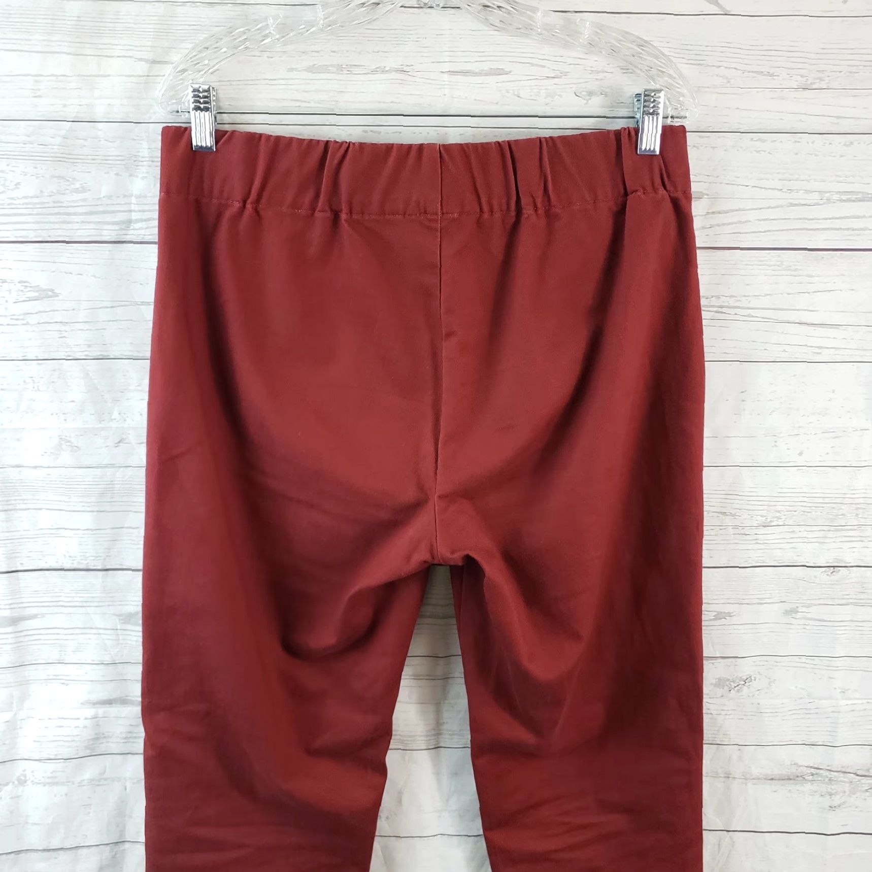 Soft Surroundings Soft Surroundings Womens Metro Legging Jeans Sz M Tall Brick Red Pull On Jeans Size 32" / US 10 / IT 46 - 4 Thumbnail