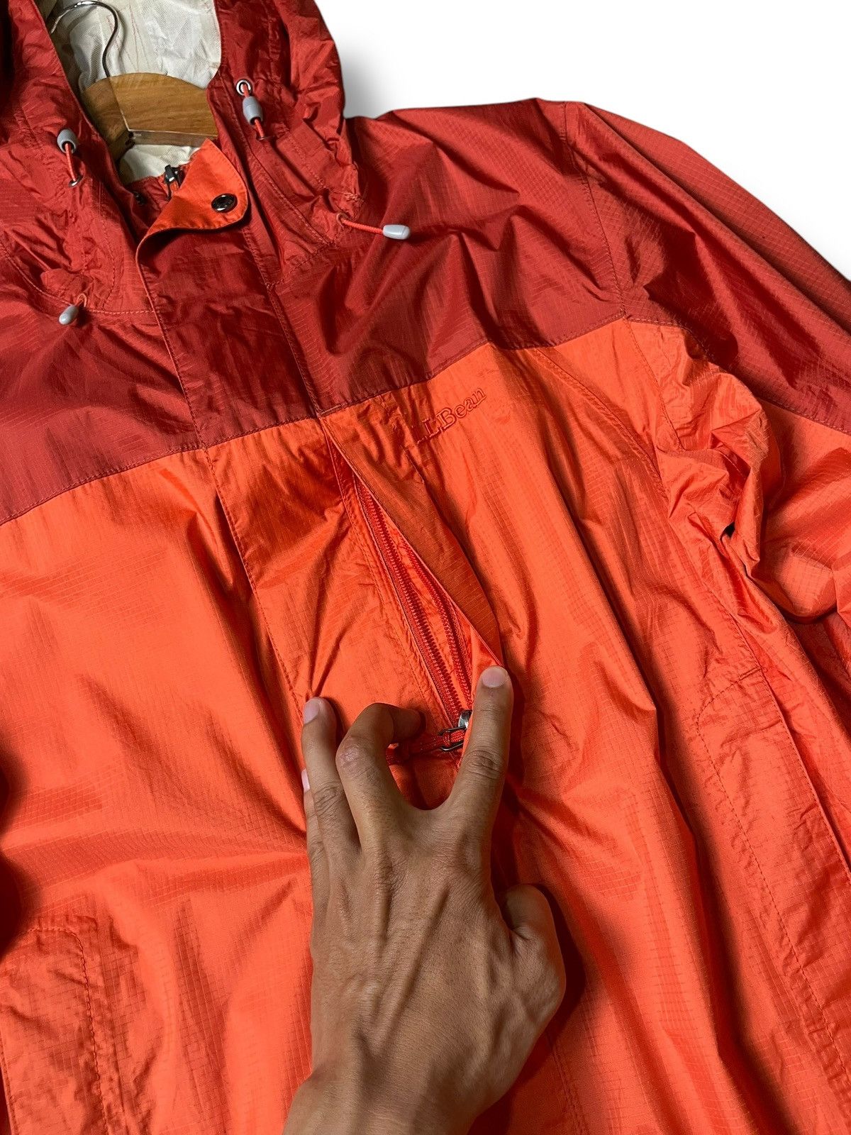 Japanese Brand × L.L. Bean × Vintage Vintage L.L Bean Hooded Track Jacket (105) Size US S / EU 44-46 / 1 - 7 Thumbnail