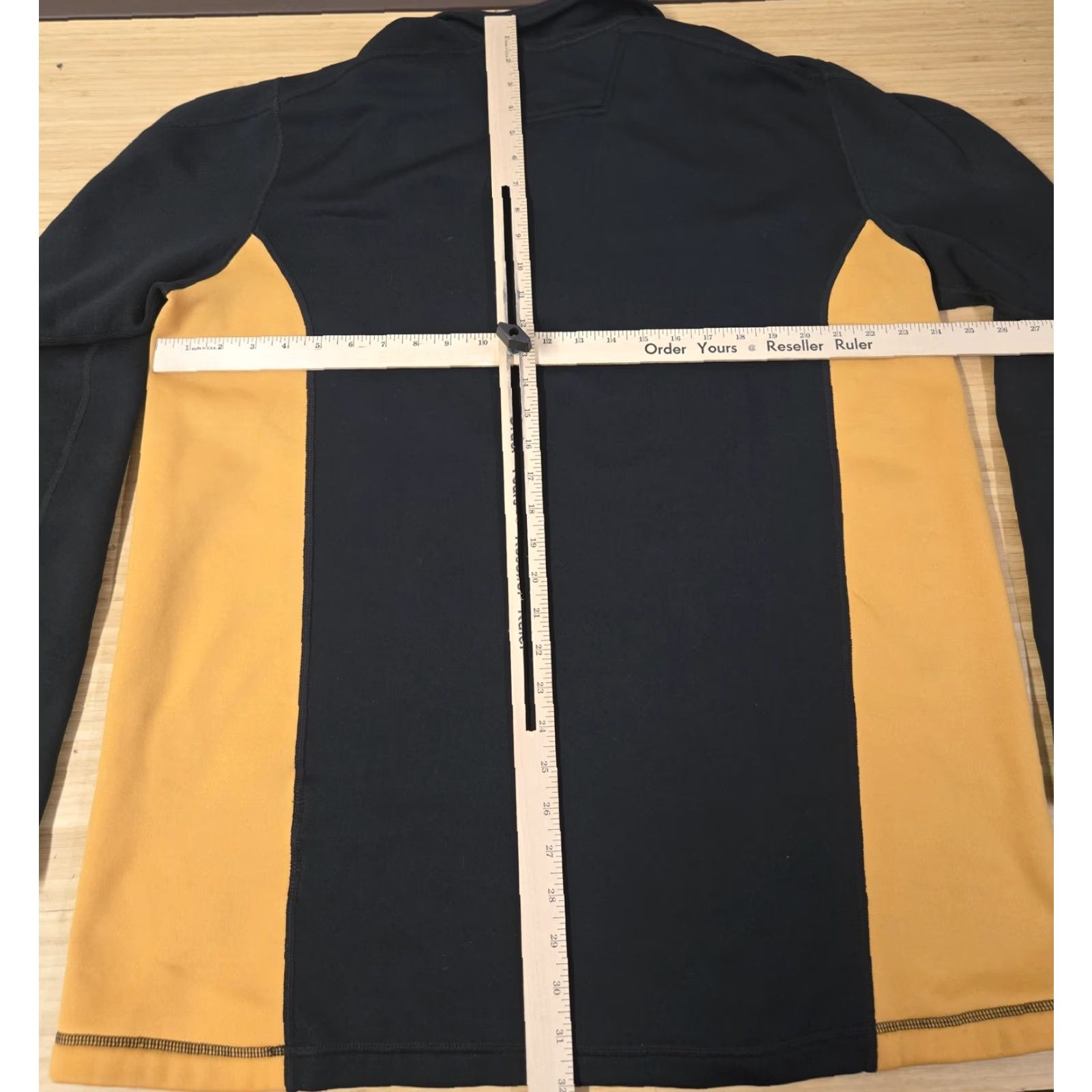 Eddie Bauer Eddie Bauer Sport Pullover Mens 2XLT Black Colorblock 1/4 Zip Fleece Stretch Mock Neck Long Sleeve Casual Size US XXL / EU 58 / 5 - 6 Thumbnail