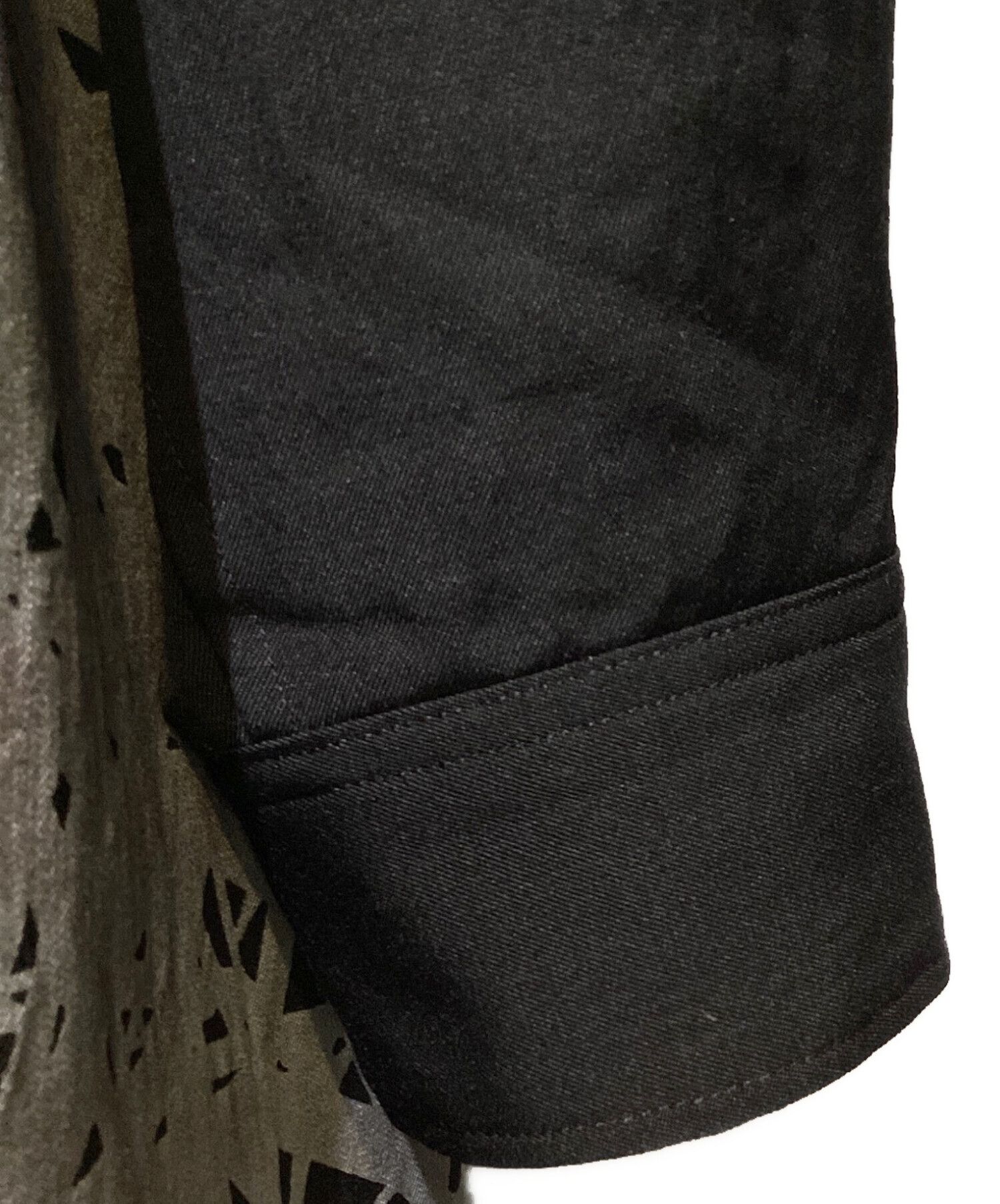 Yohji Yamamoto Yohji Yamamoto pour homme 24SS YY discharge-dyed shirt Size US L / EU 52-54 / 3 - 3 Thumbnail