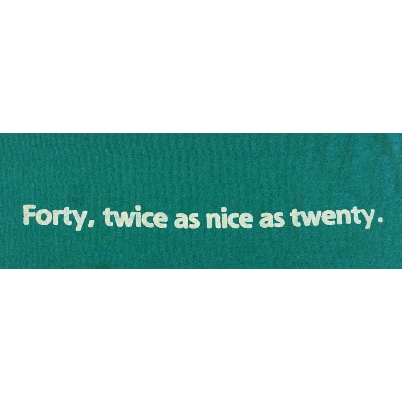 Vintage VINTAGE 80s 90s Graphic Tee Shirt Mens M Green Funny Saying Grunge Surf Skate USA Size US M / EU 48-50 / 2 - 2 Thumbnail