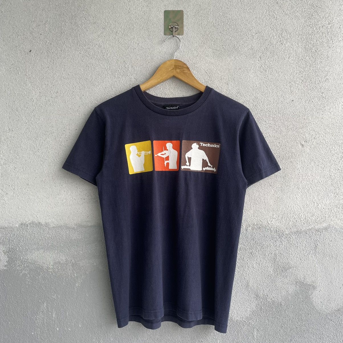 Vintage Vintage Technics Audio System Tee Shirt Size US M / EU 48-50 / 2 - 1 Thumbnail