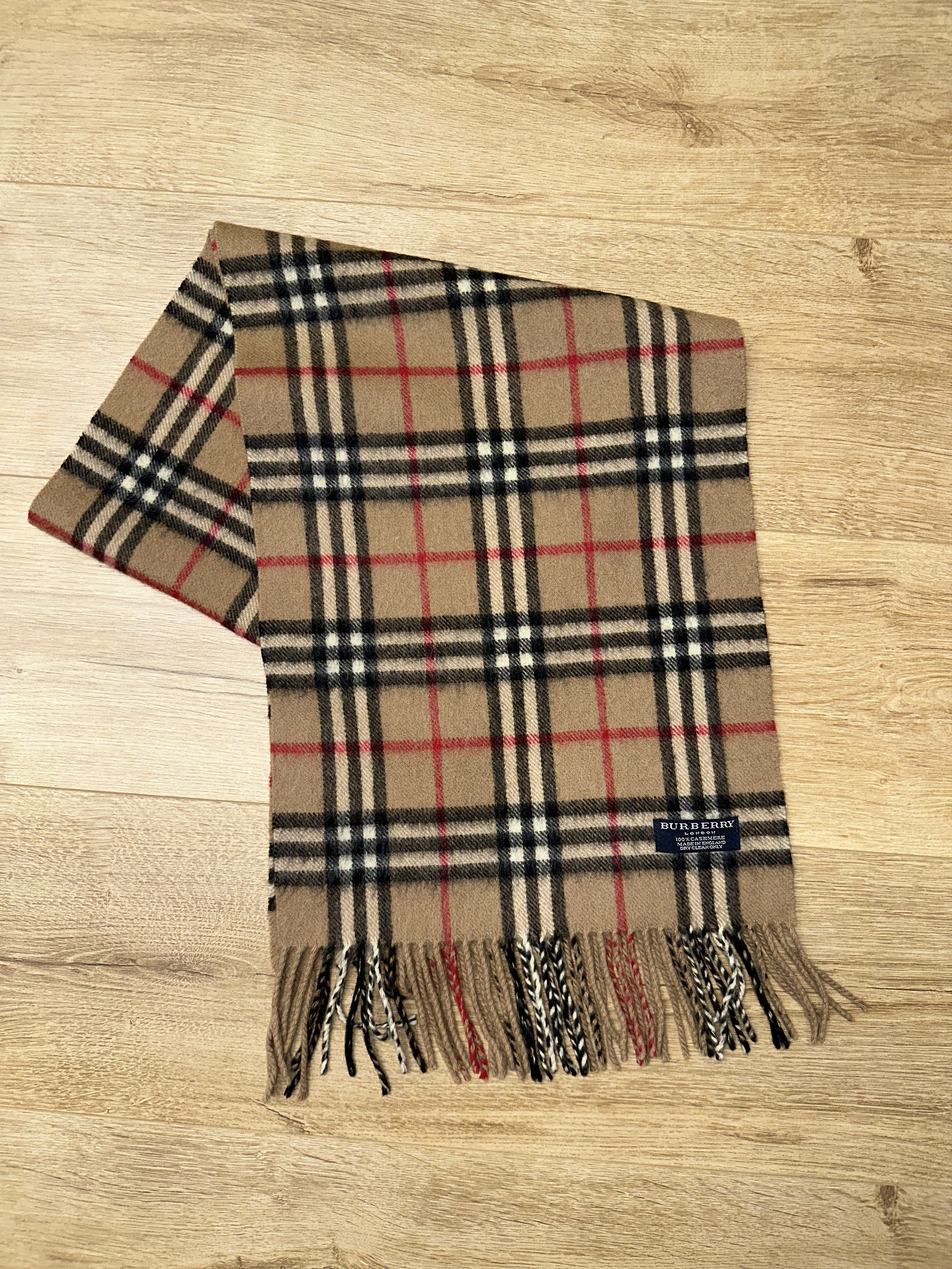 Burberry Burberry London Classic Check 100% Cashmere Scarf 150x30 Cm Size ONE SIZE - 5 Thumbnail