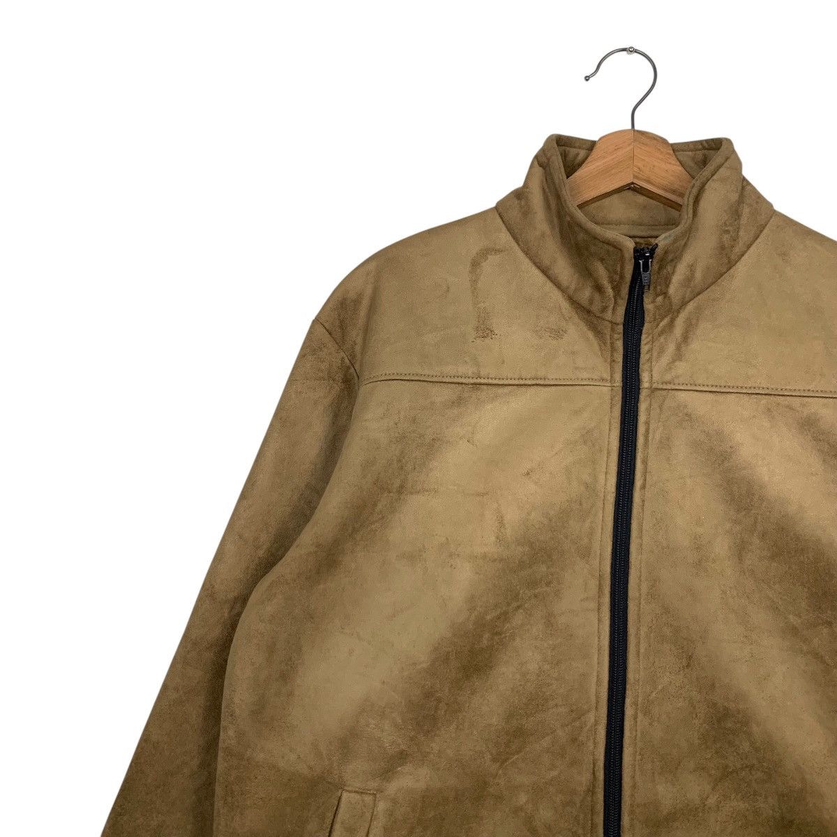 Japanese Brand JACCUS Fleece Lined Stand Collar Jacket #2835-C128 Size US L / EU 52-54 / 3 - 3 Thumbnail