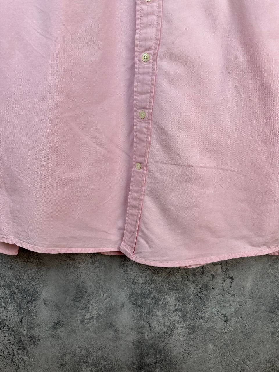 La Martina La Martina "Oxford Polo" Button Up Shirt Pink Crest Logo LS Size US L / EU 52-54 / 3 - 7 Thumbnail