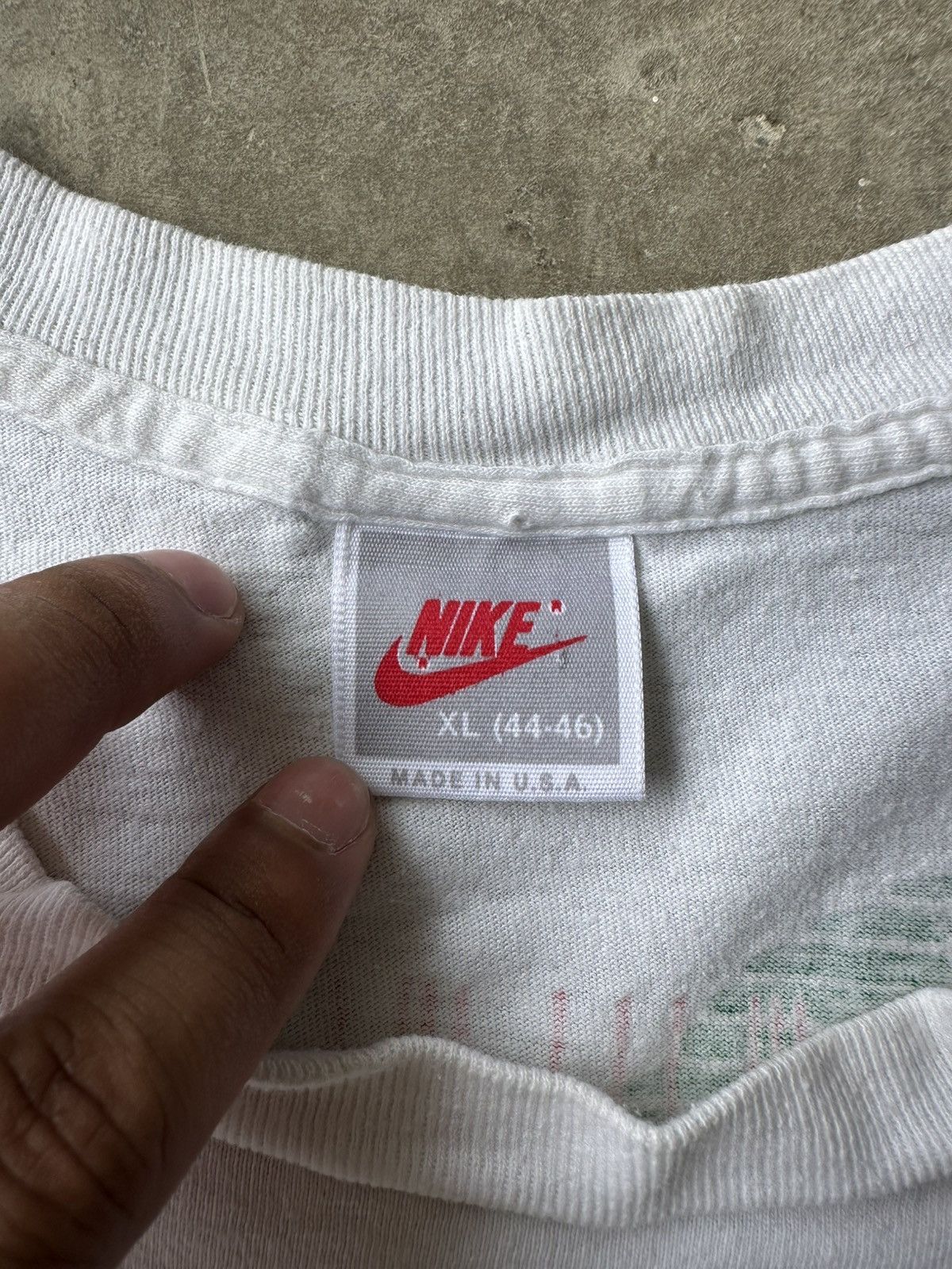 Nike Vintage 90’s Nike Spike Lee Raptees USA single stitch Size US L / EU 52-54 / 3 - 5 Thumbnail