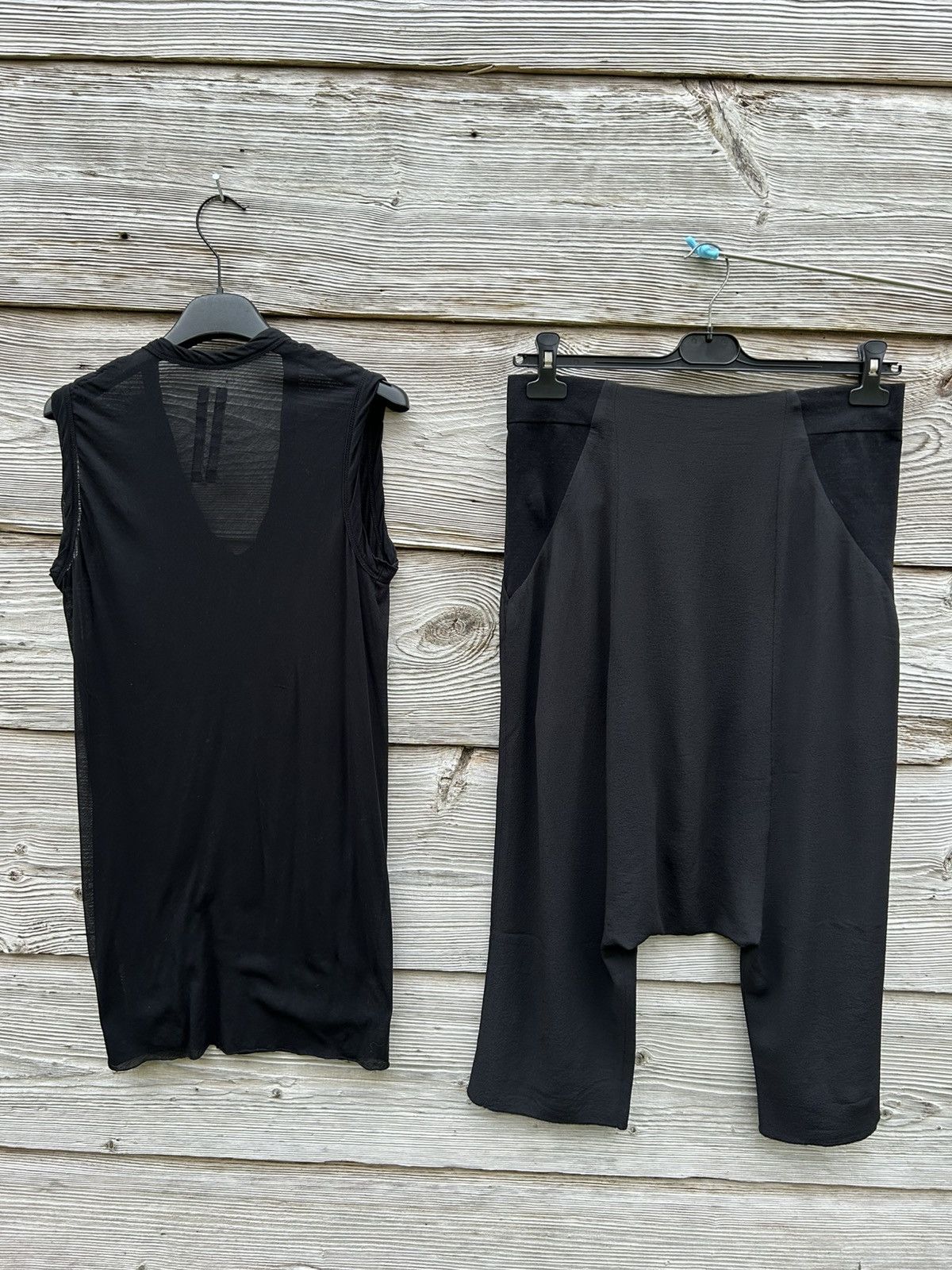 Rick Owens Rick Owens Anthem 2011 Tank Top + Shorts Set Size L / US 10 / IT 46 - 2 Thumbnail