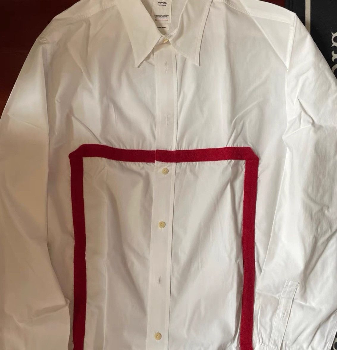 image of Visvim 18Aw V+V 5-Nation Shirt in White, Men's (Size Large)