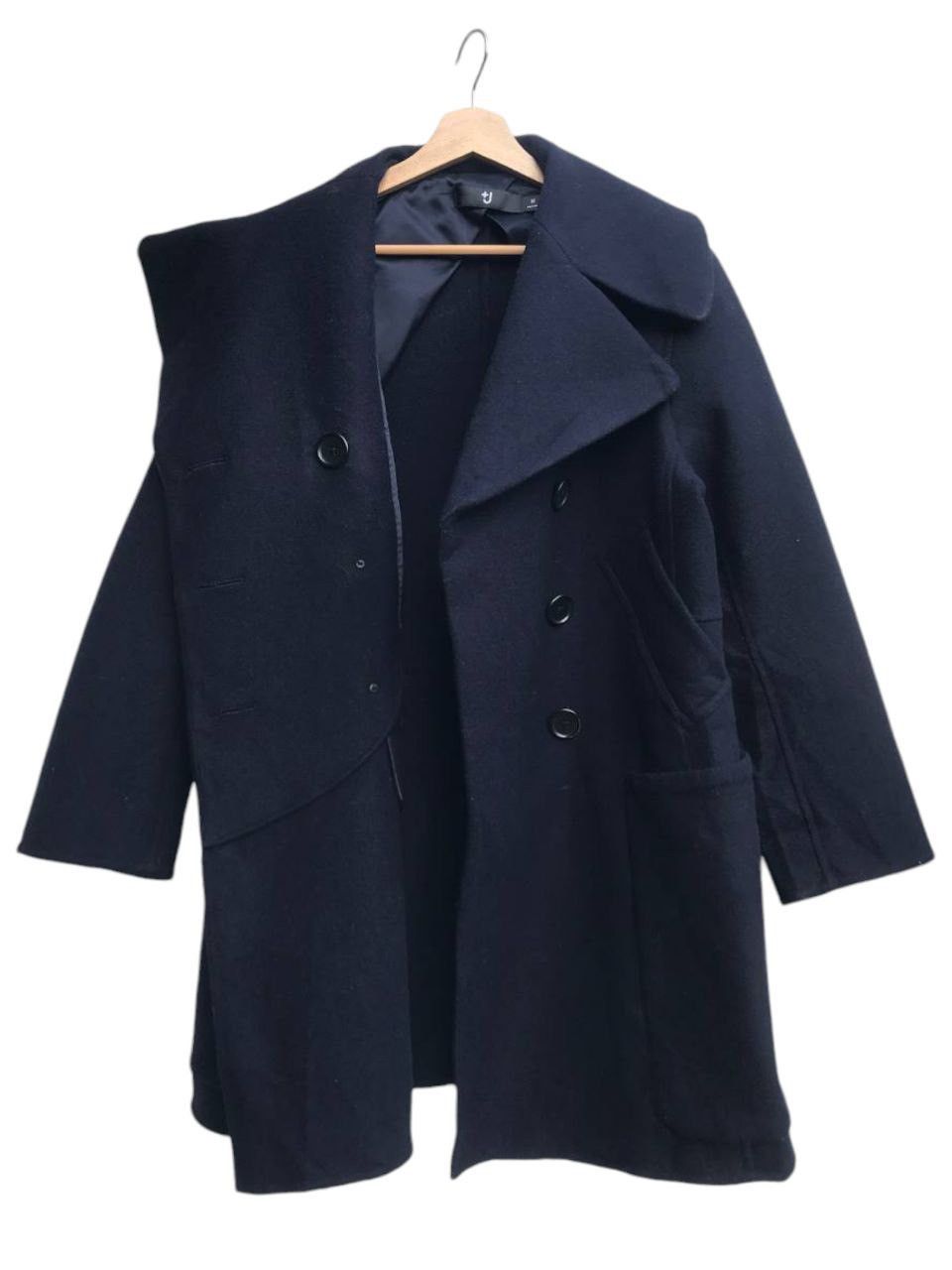 Jil Sander × Uniqlo +J Double Face Pea Coat Size M / US 6-8 / IT 42-44 - 3 Thumbnail