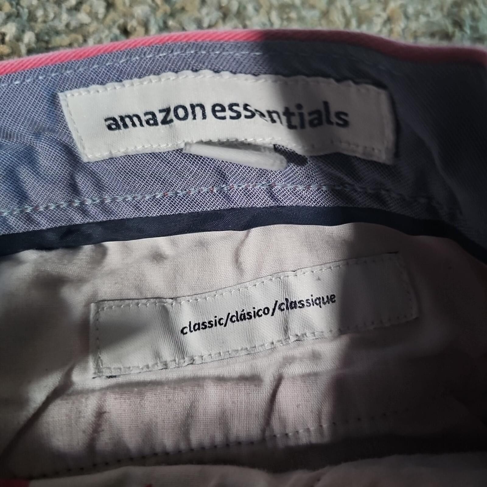 Other Amazon Essentials Sz 36 Pink Shorts Size 36" / US 14 / IT 50 - 2 Thumbnail