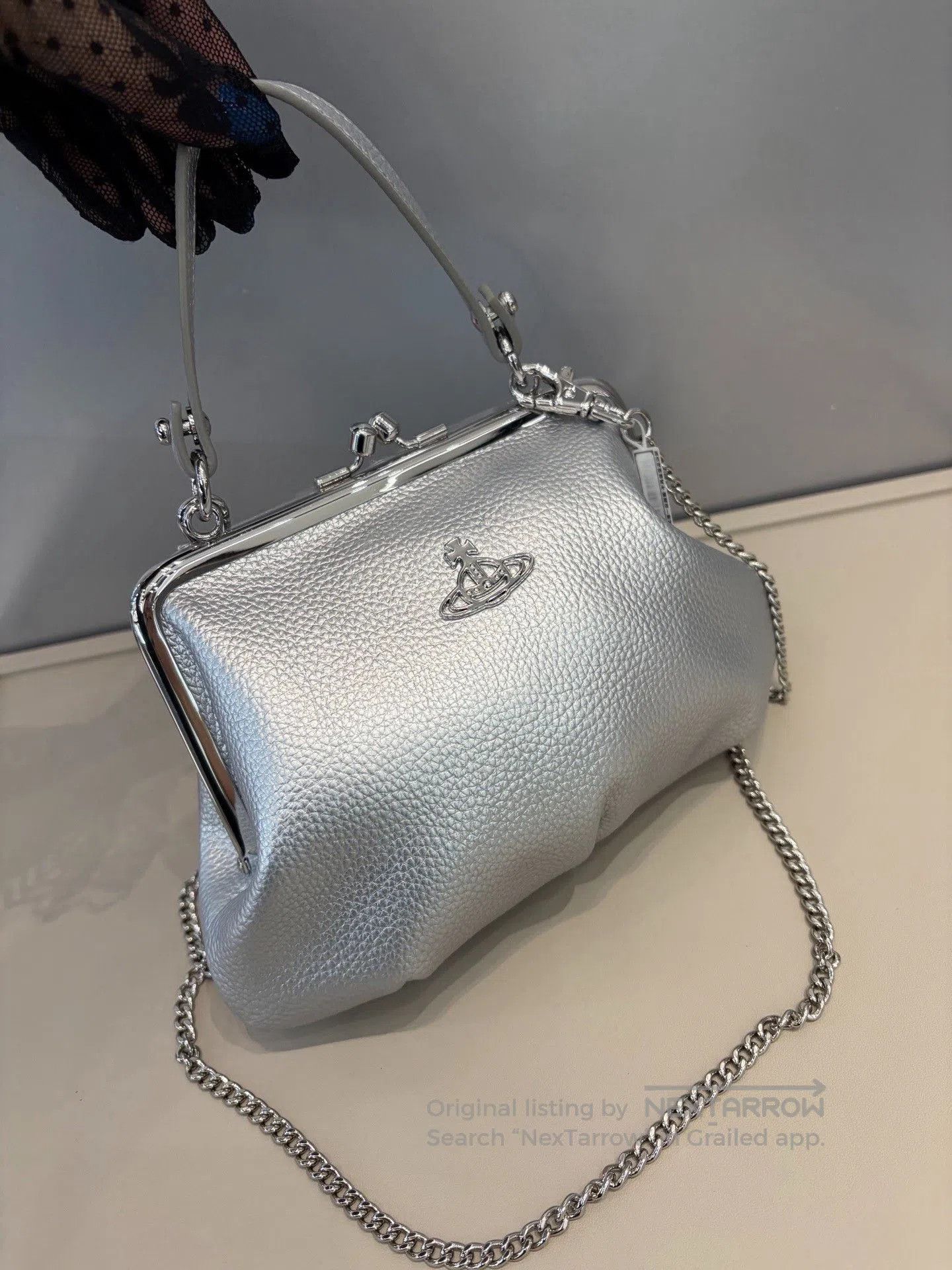 Vivienne Westwood Vivienne Westwood Silver Evening Bag. Size ONE SIZE - 1 Thumbnail