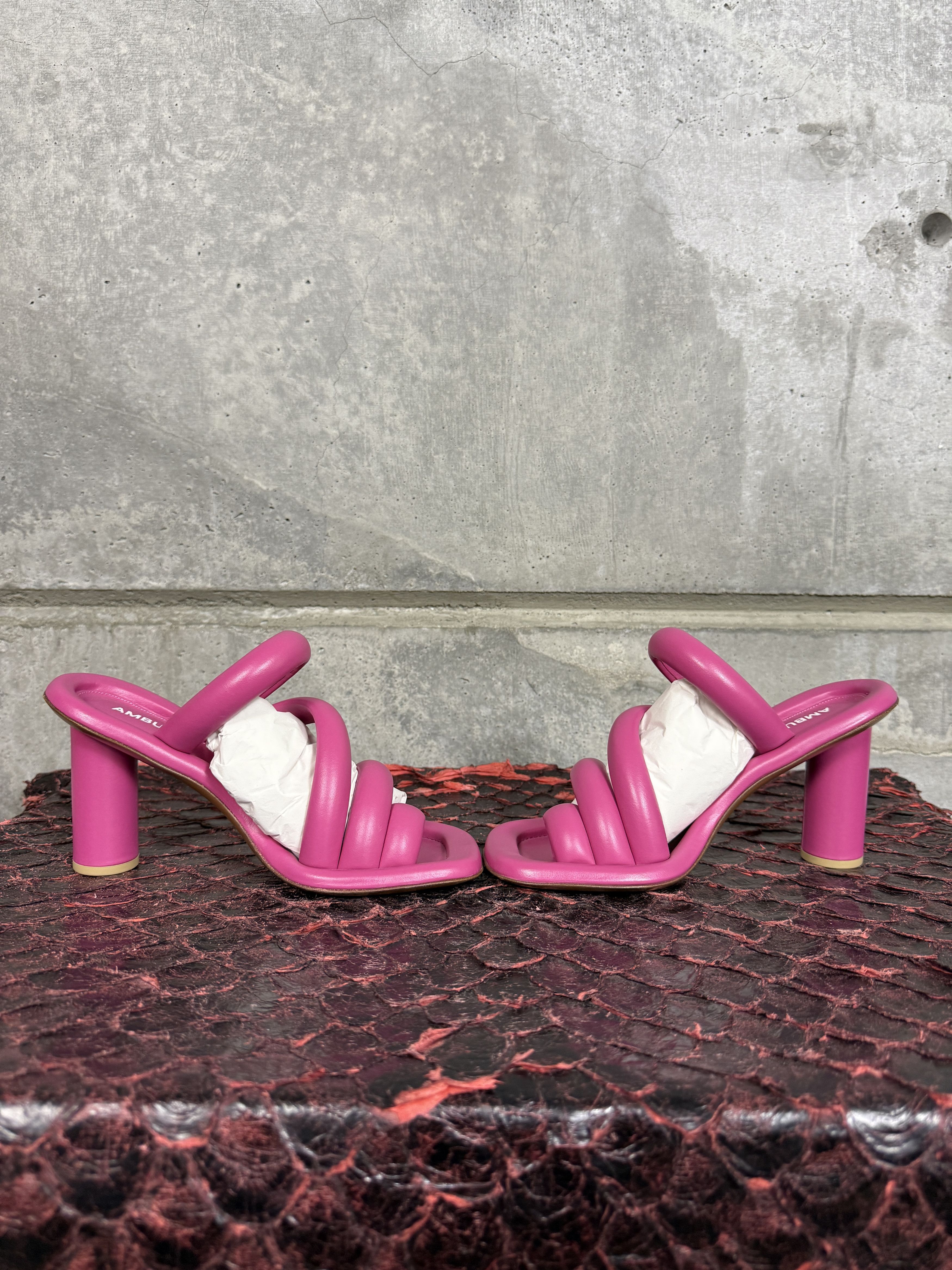 Ambush Design $285 Ambush Cushion Strap Heel Sandals Size US 6 / IT 36 - 9 Thumbnail