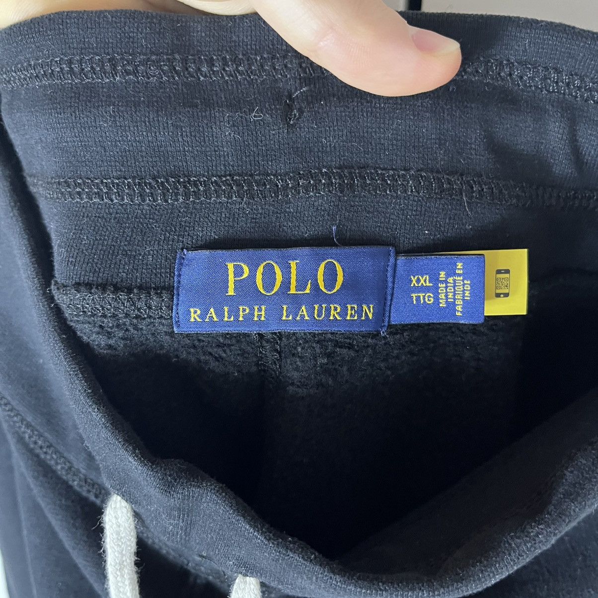 Polo Ralph Lauren Polo Ralph Lauren Baggy Black Sweatpants Streetwear Y2K Size US 36 / EU 52 - 5 Thumbnail