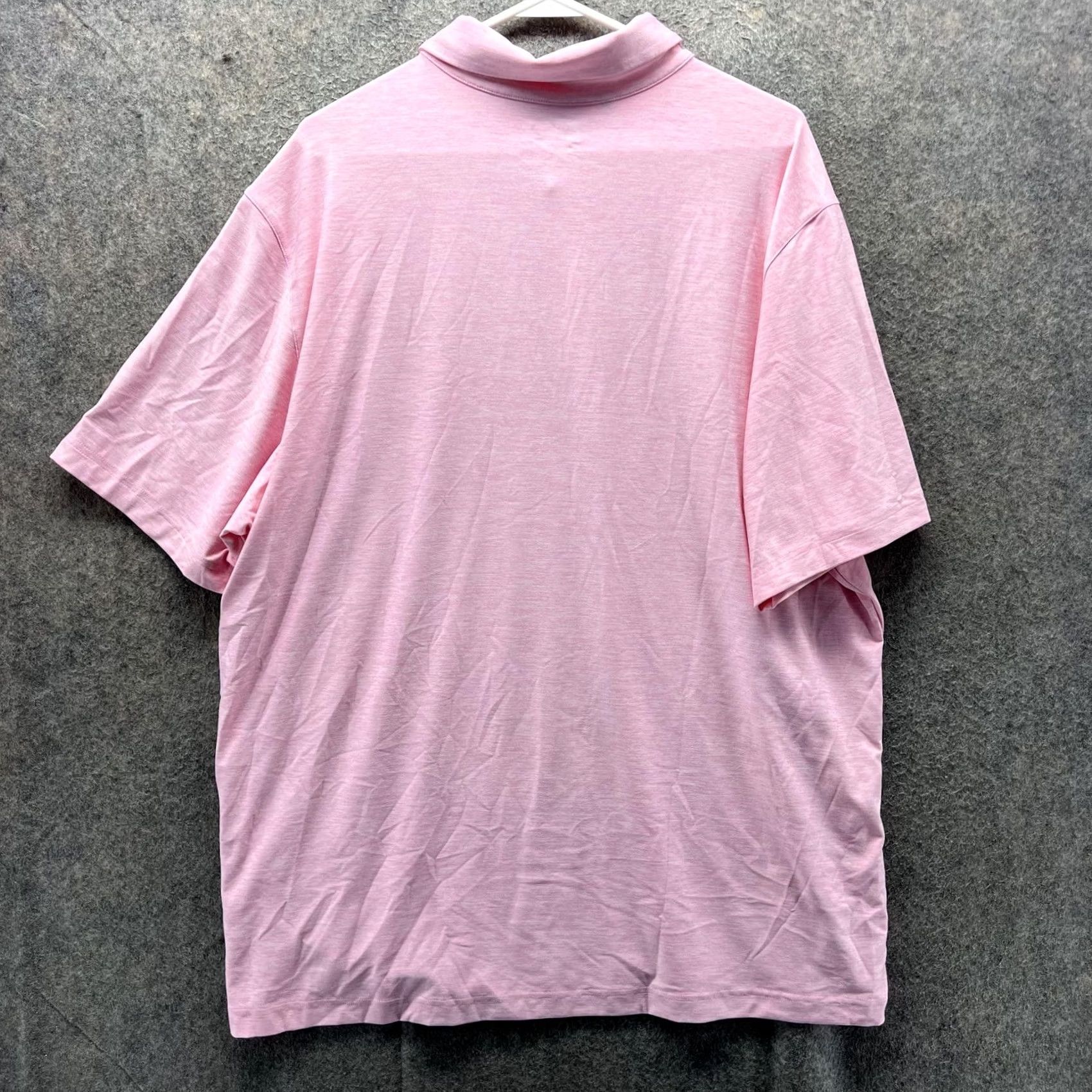 Under Armour Under Armour Polo Shirt Mens 2XL Pink HeatGear Boca Grove Golf Short Sleeve Loose Performance Size US XXL / EU 58 / 5 - 3 Thumbnail