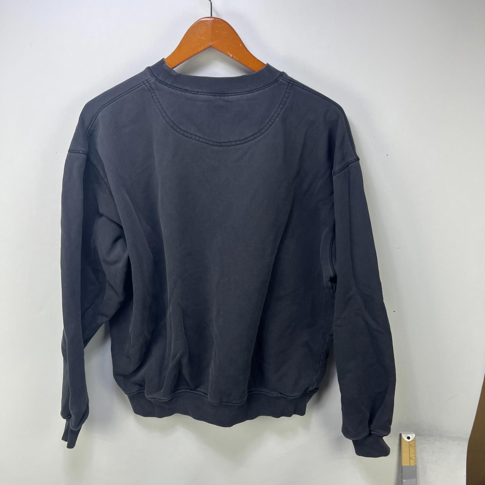 Hugo Boss Vintage 90s Hugo Boss Sun Faded Black Sweatshirt Medium Size US M / EU 48-50 / 2 - 7 Thumbnail