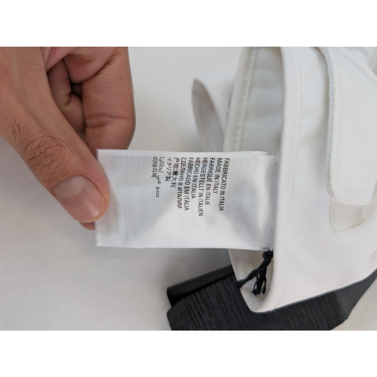 Balenciaga o1rshd1 Size: M / Ripstop Ski Gloves in White Size ONE SIZE - 15 Thumbnail