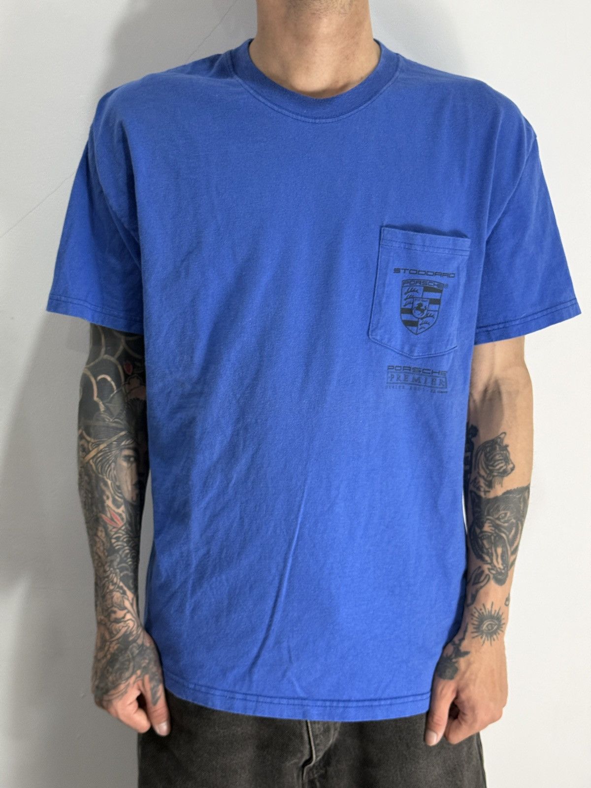 Porsche Design Vintage 1990s Porsche Tshirt Size US L / EU 52-54 / 3 - 2 Thumbnail