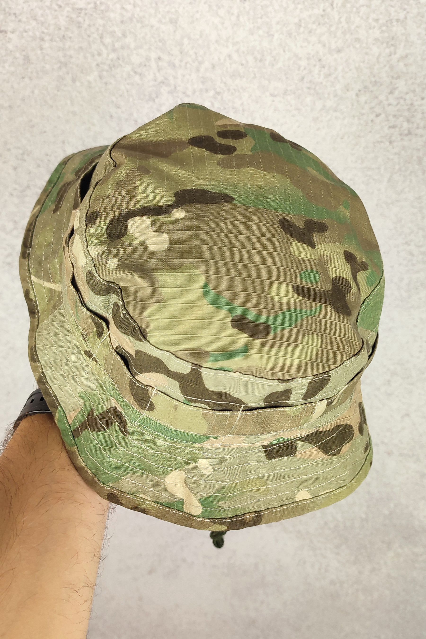 Vintage Vintage Military Bucket Hat Size ONE SIZE - 6 Thumbnail