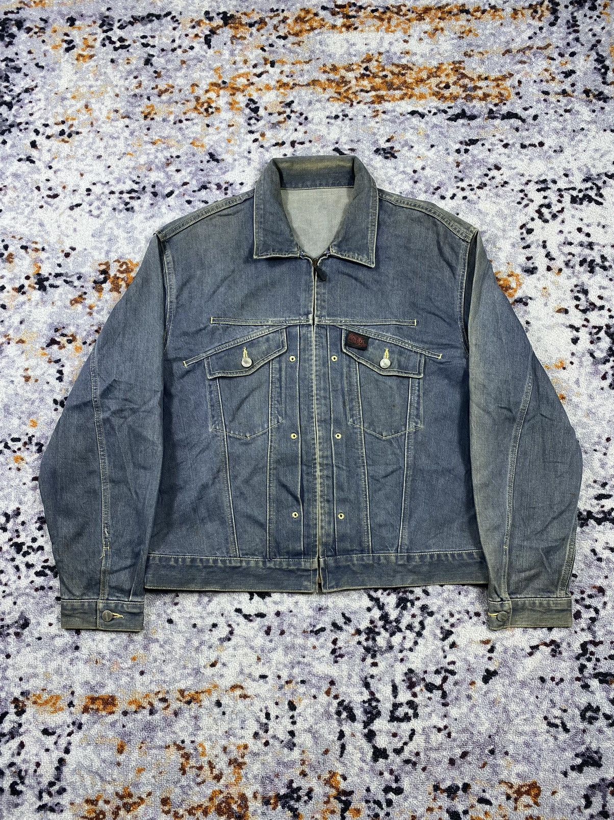 Marithe + Francois Girbaud Vtg Denim Marithe Francois Girbaud ZipJacket Size US M / EU 48-50 / 2 - 1 Thumbnail
