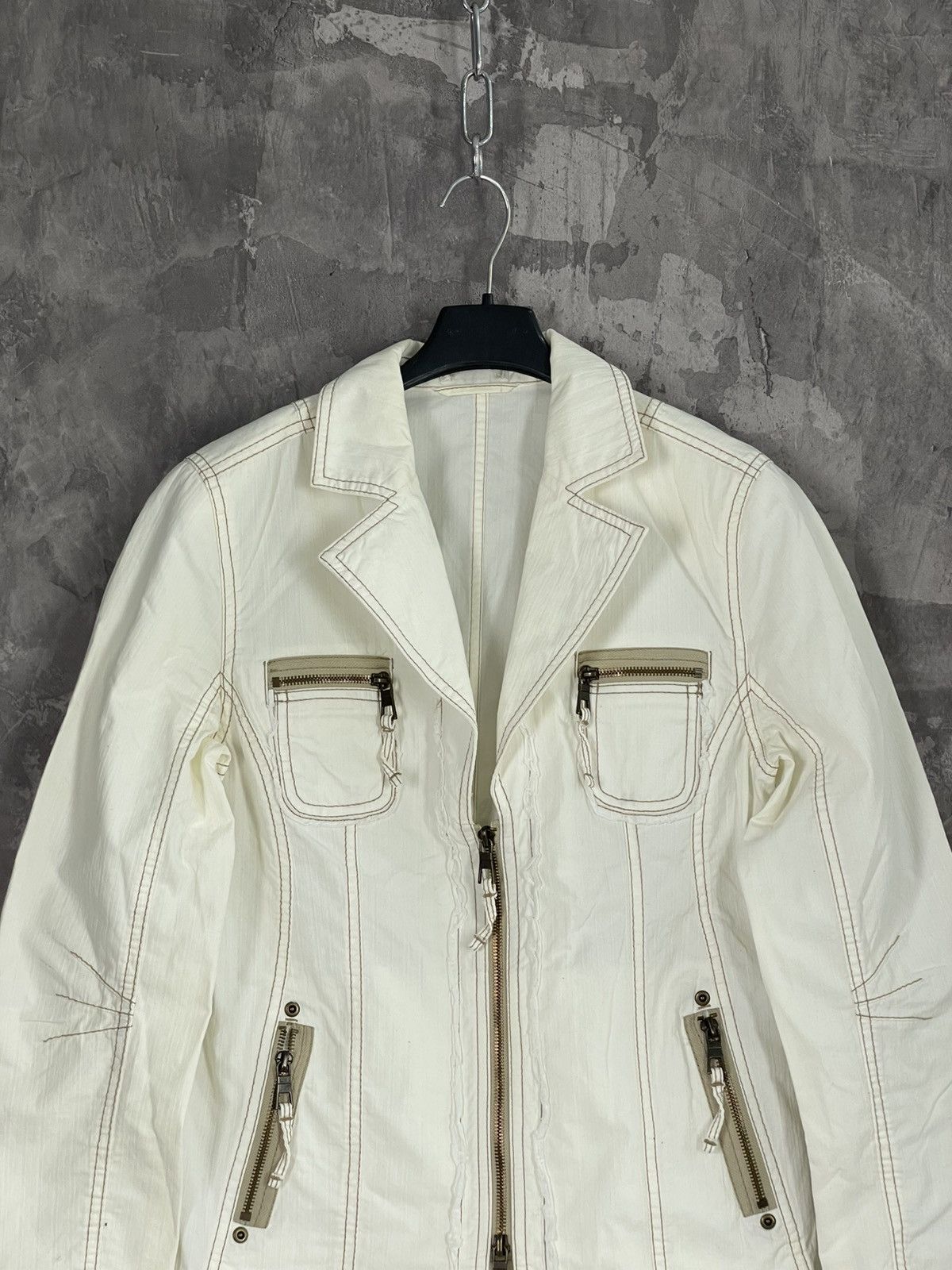 If Six Was Nine Avant Garde Y2K Military Y2K Archival Japan Jacket Size M / US 6-8 / IT 42-44 - 2 Thumbnail
