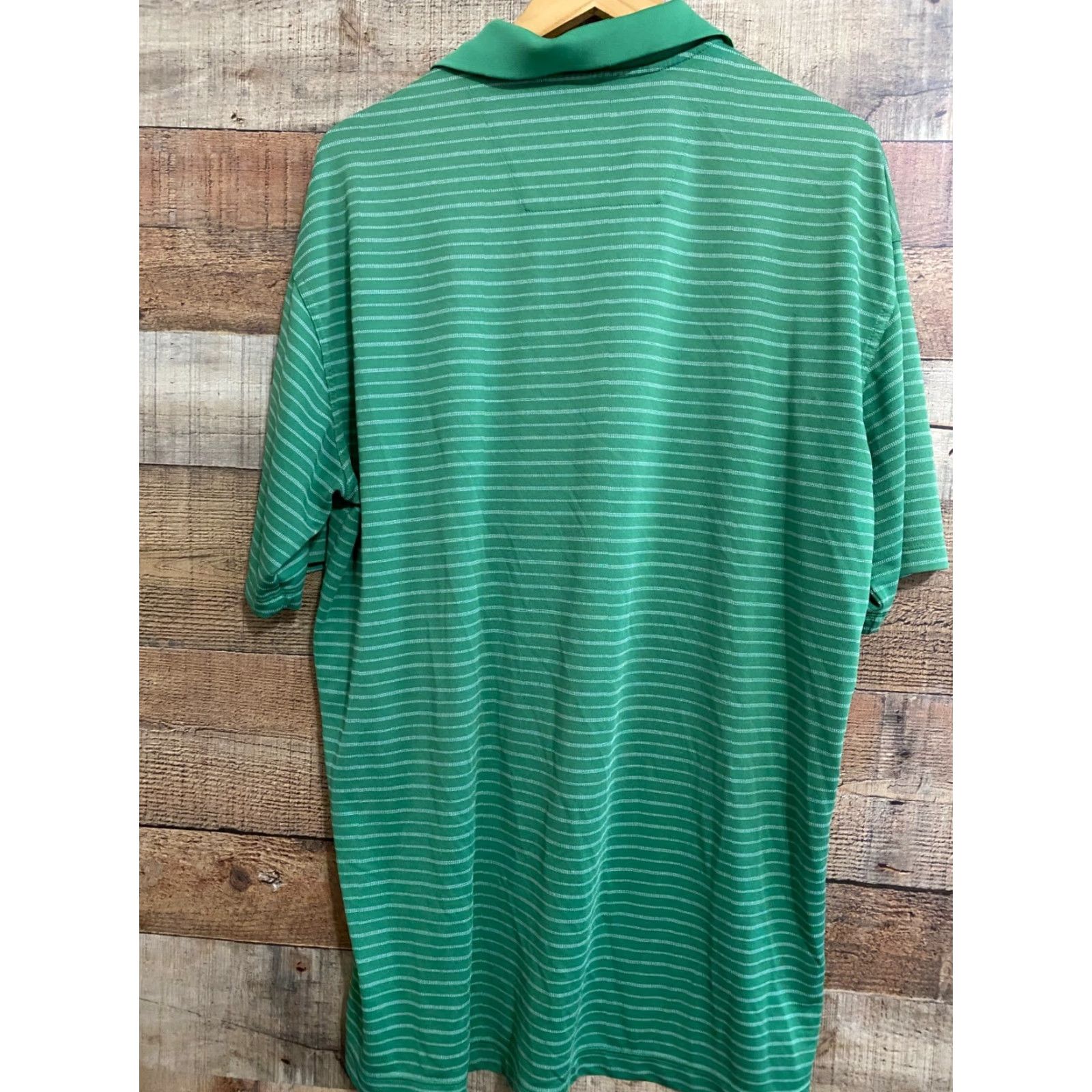 Nike Nike Men's 2XL Golf Polo Dri Fit Tour Performance Green Button Logo Collared Short Sleeve Size US XXL / EU 58 / 5 - 3 Thumbnail