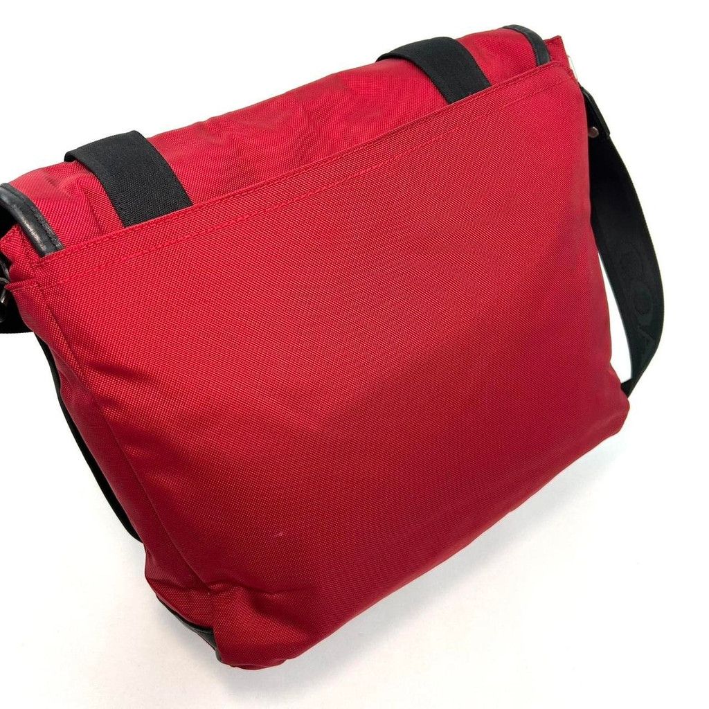 Coach 2012 Coach red and black nylon messenger bag Size ONE SIZE - 5 Thumbnail