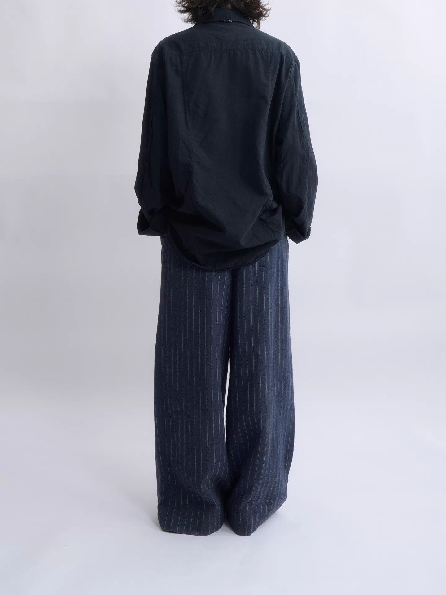 Our Legacy OUR LEGACY Machine Shirt Oversized Black Overlap Collar Size S / US 4 / IT 40 - 5 Thumbnail