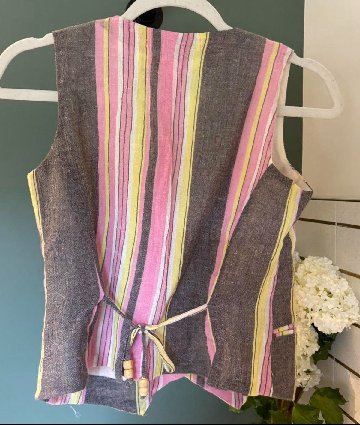 Gimaguas Gimiguas linen vest Size XS / US 0-2 / IT 36-38 - 2 Thumbnail