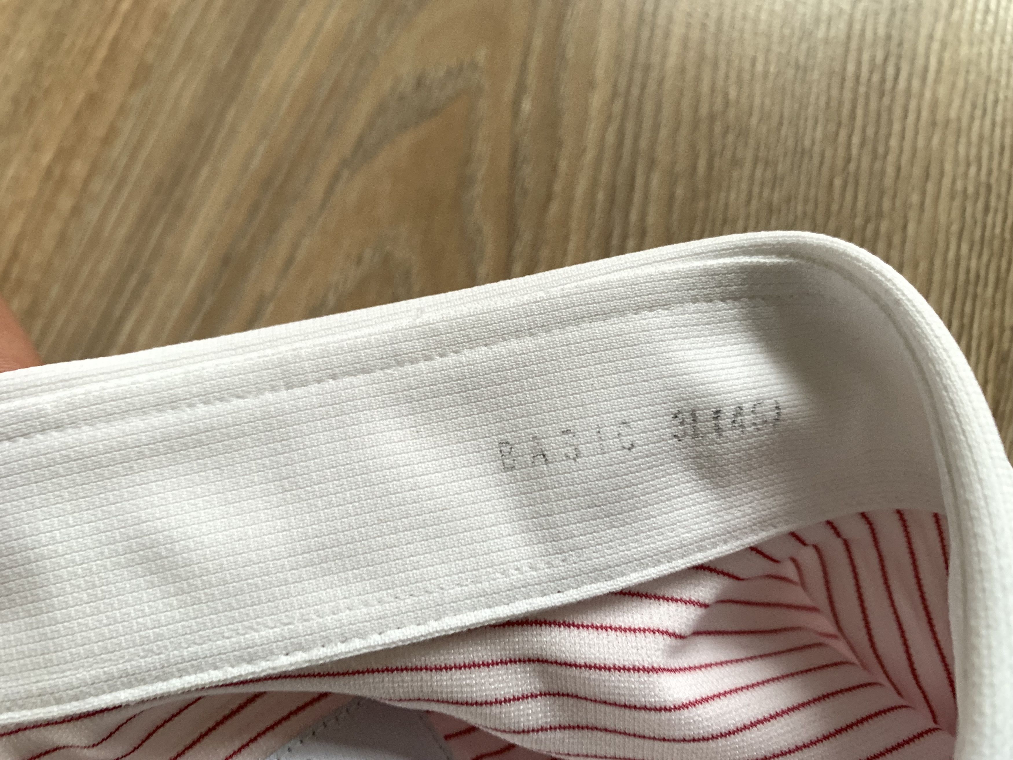 Japanese Brand Aoki Basic White Stripe Short Sleeve Japan Button Shirt Size US L / EU 52-54 / 3 - 7 Thumbnail