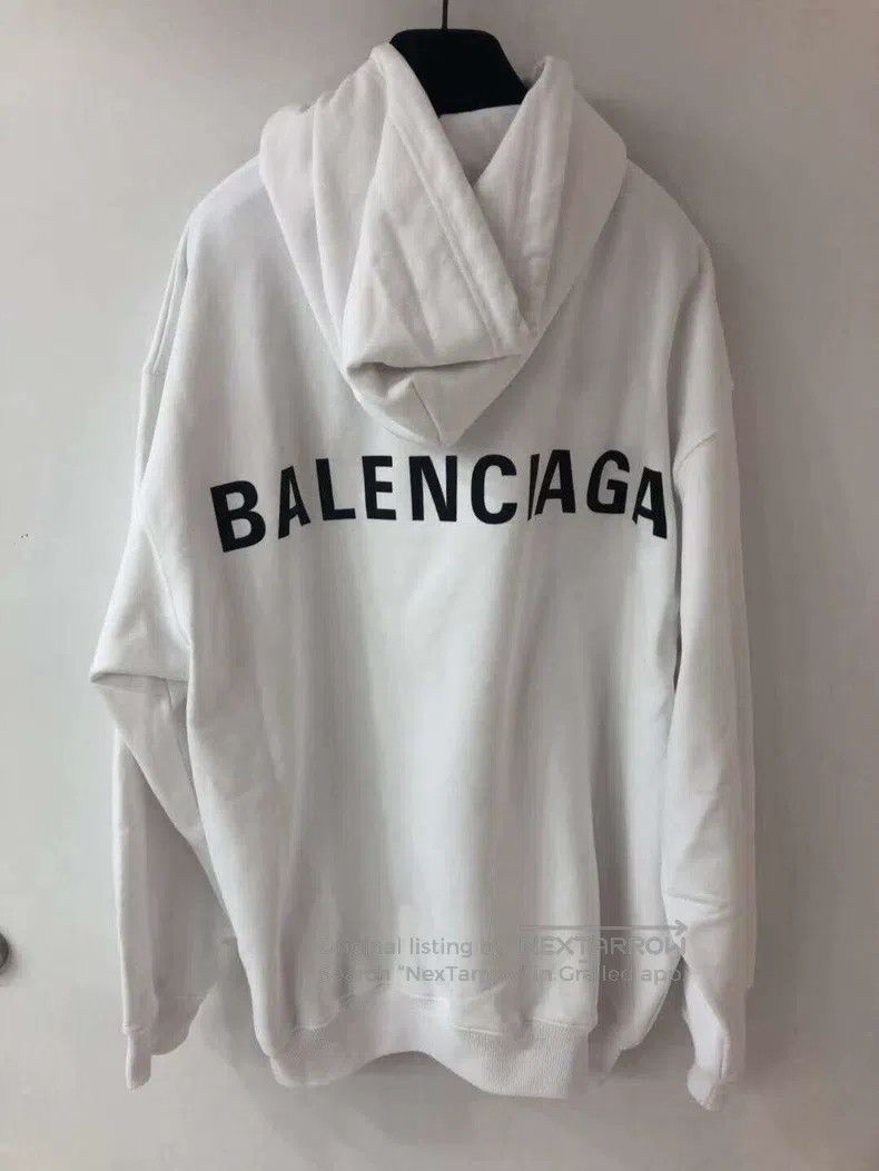Balenciaga Balenciaga Sweatshirt Back Letter Logo Printed Sweatshirt Size US XS / EU 42 / 0 - 9 Thumbnail