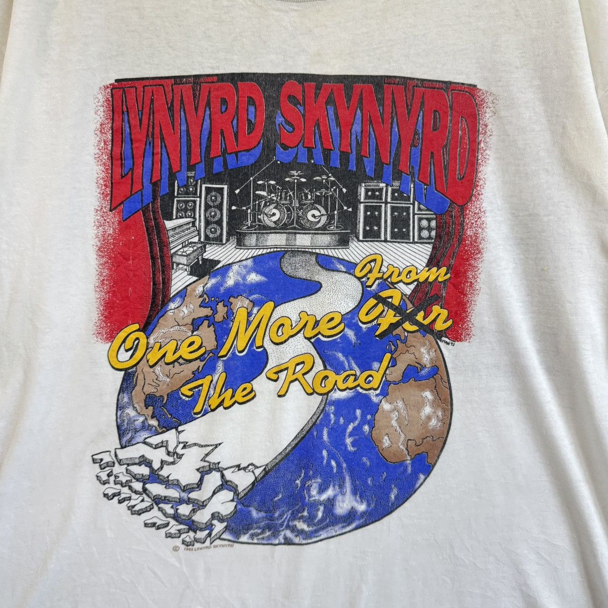 Band Tees Vintage 90s Tour Tee Lynyrd Skynyrd Tshirt 1993 Size US L / EU 52-54 / 3 - 3 Thumbnail