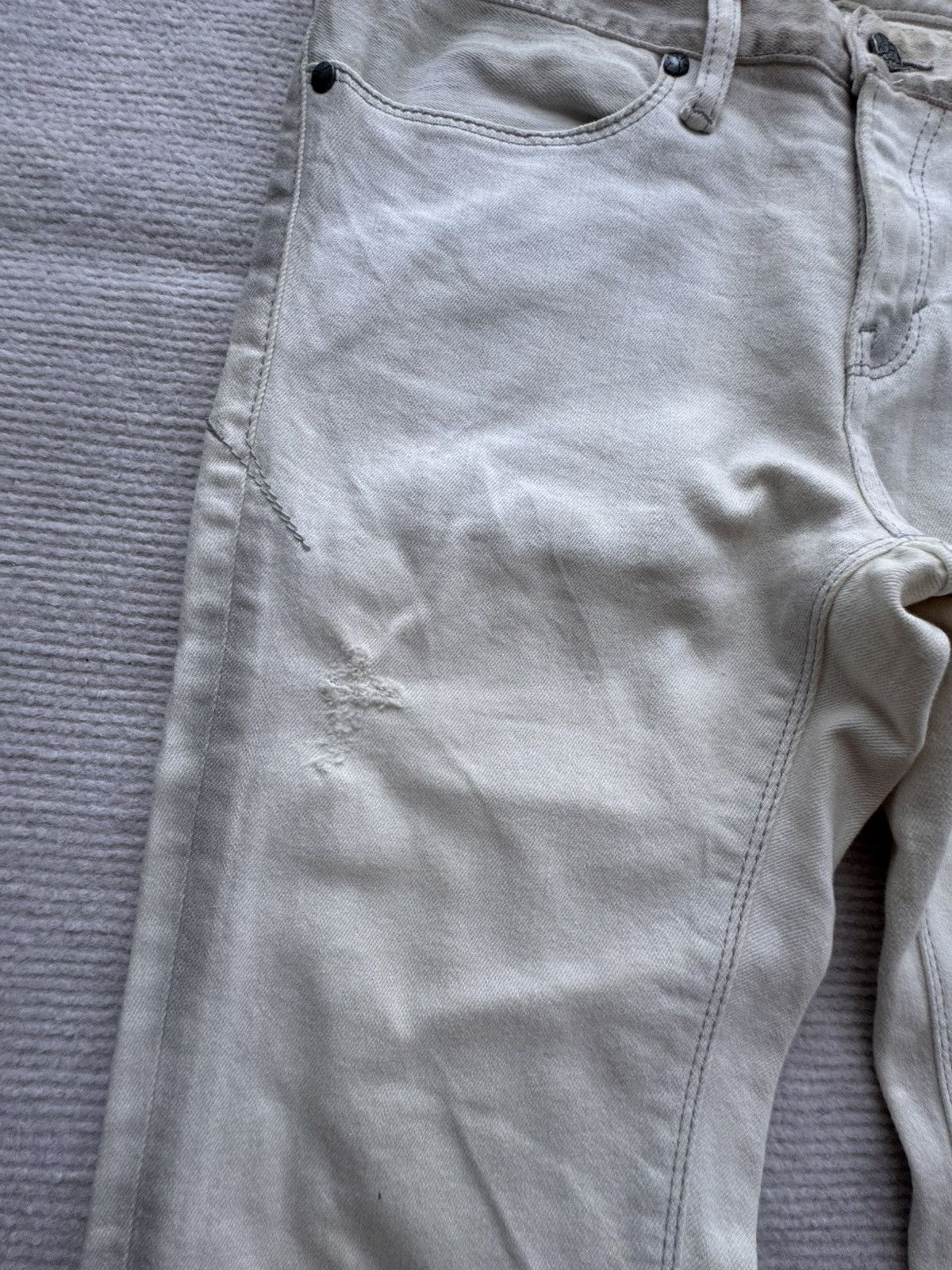 GOSTAR DE FUGA FUGA smokey skinny white Size US 32 / EU 48 - 4 Thumbnail