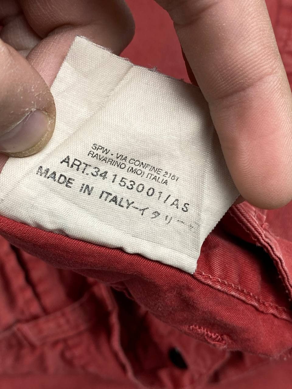 Stone Island Vintage Stone Island Denim Pants 90s Men Size 46 Red Size US 30 / EU 46 - 18 Thumbnail