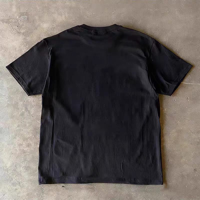 Japanese Brand Black washed retro boy print t-shirt Size US M / EU 48-50 / 2 - 2 Thumbnail
