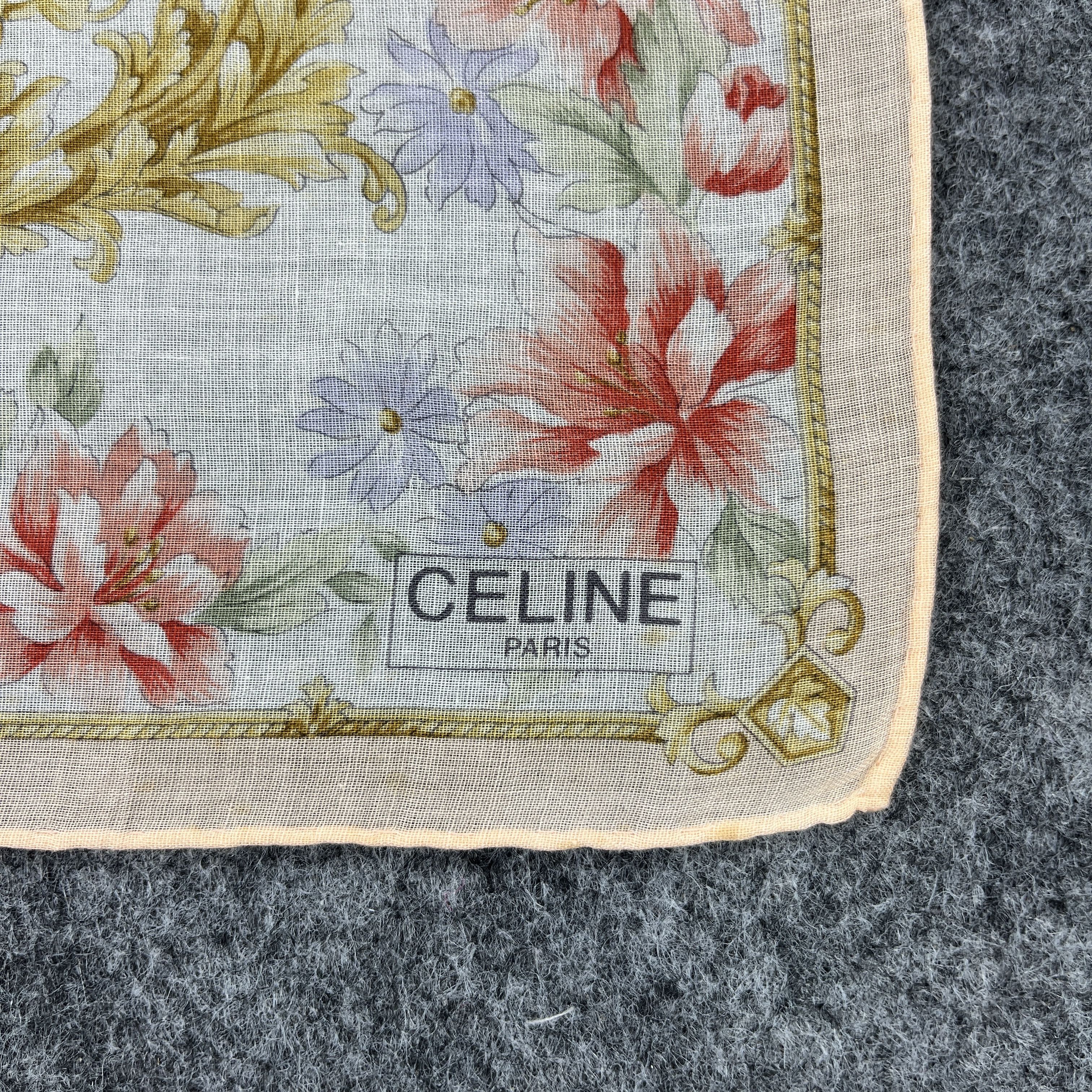 Celine Celine Handkerchief / Bandana / Neckerchief B598 Size ONE SIZE - 3 Thumbnail