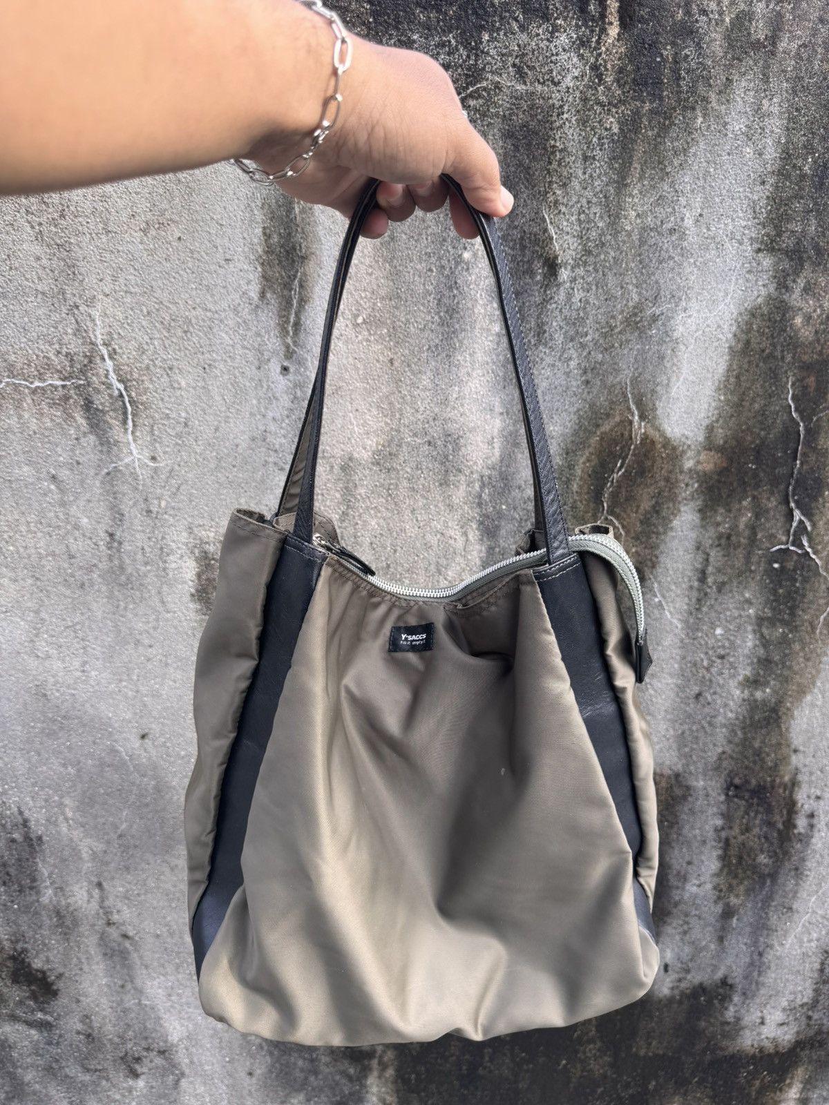 Japanese Brand Yohji Yamamoto Y’s Tote Bag Size ONE SIZE - 1 Thumbnail