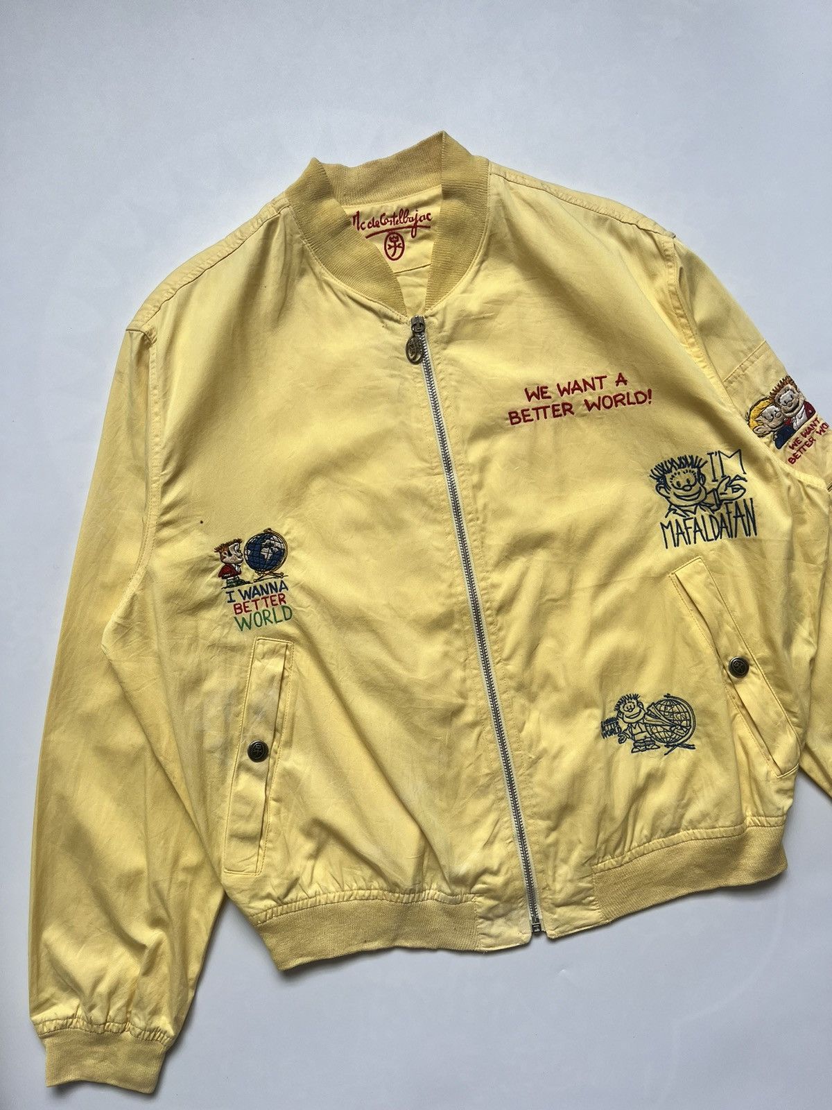 Jean Charles De Castelbajac Jean Charles De Castelbajac Vintage Bomber Jacket Size US L / EU 52-54 / 3 - 7 Thumbnail