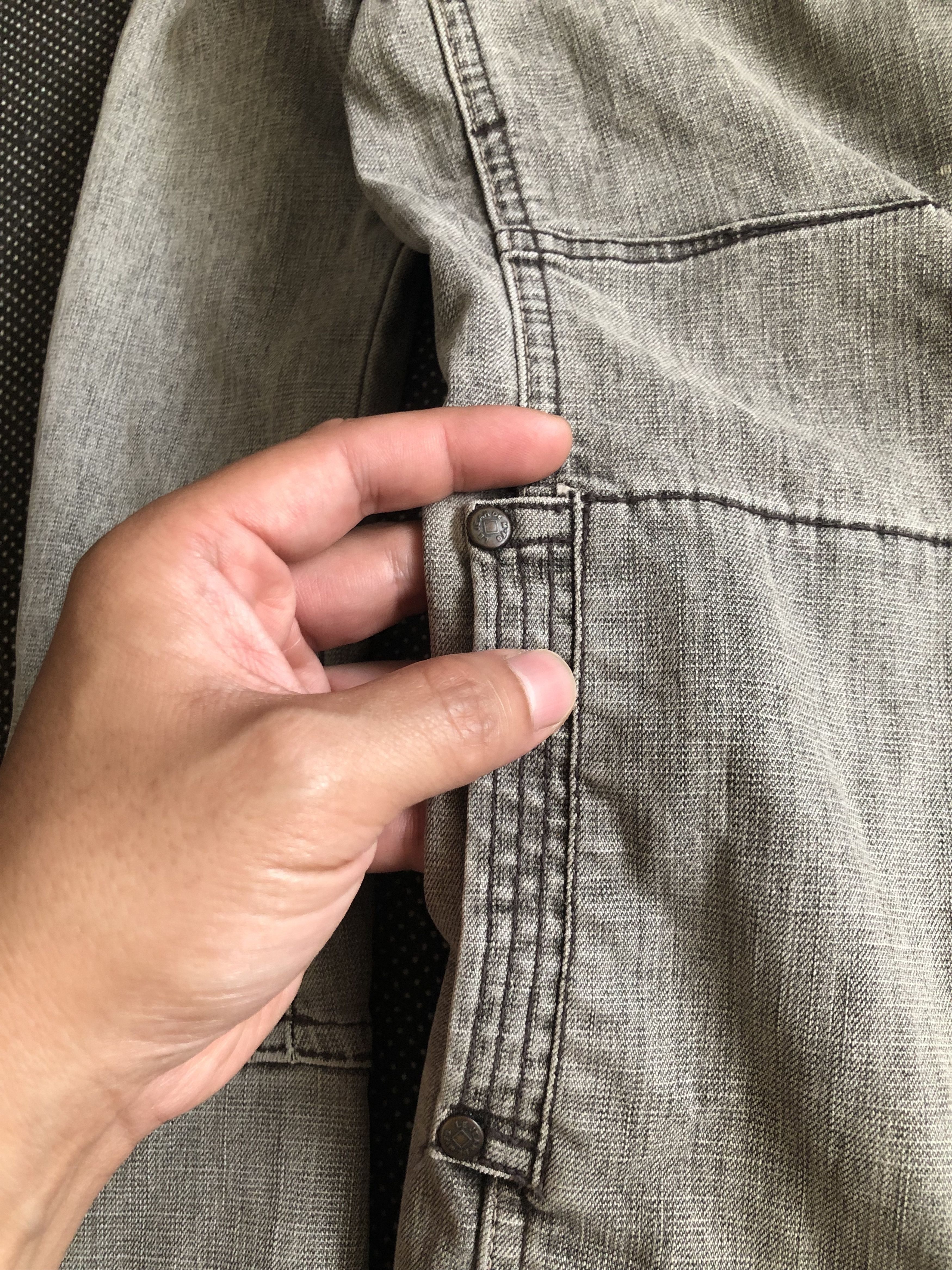 Marithe + Francois Girbaud × Vintage RARE🔥VINTAGE M.F. GIRBAUD DENIM JACKET Size XS / US 0-2 / IT 36-38 - 13 Thumbnail